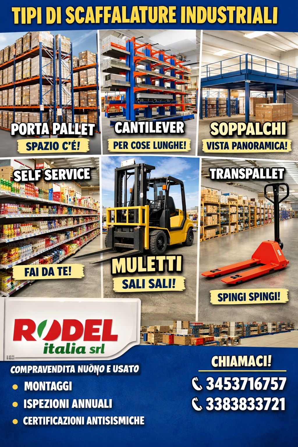 Scaffalatura metallica  in vendita - foto 3