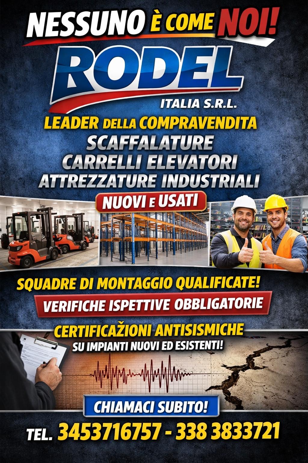 Scaffalatura certificata Rodel Italia  in vendita - foto 2