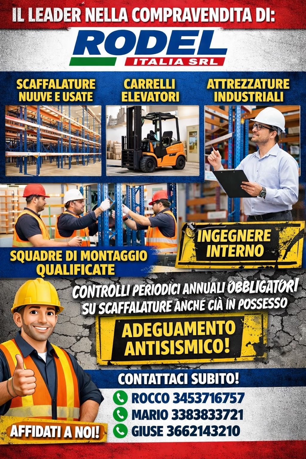 Scaffalature in vendita