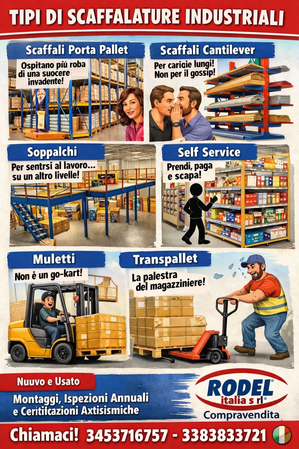 Scaffalatura metallica  in vendita - foto 2