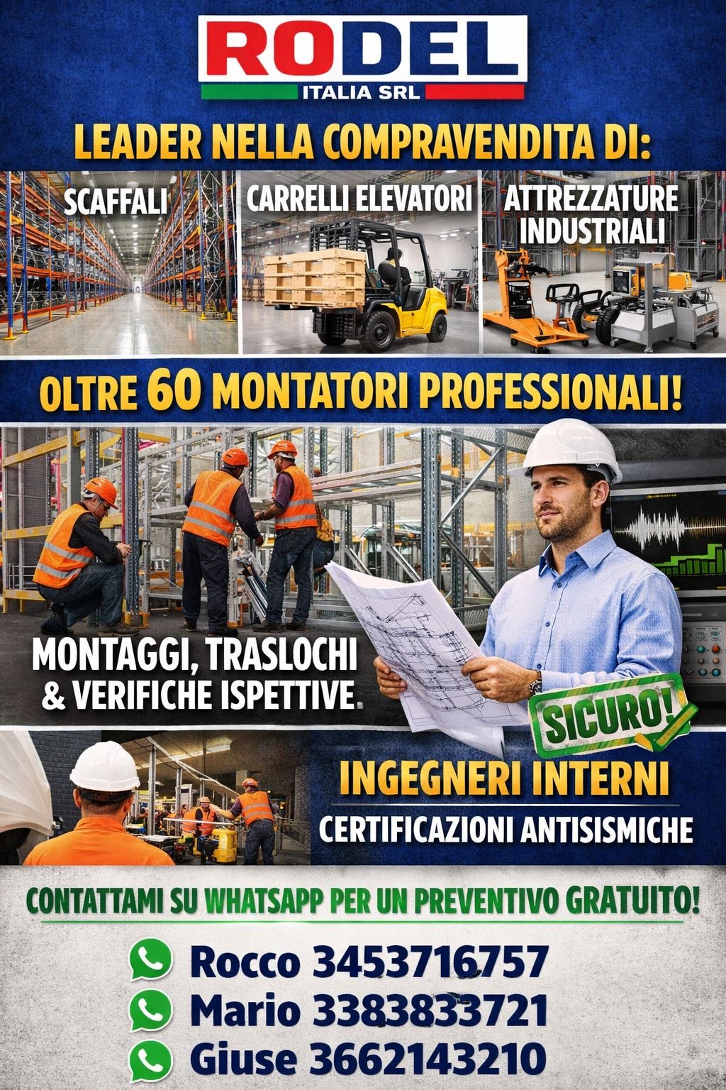 Scaffalature portanti in vendita - foto 2