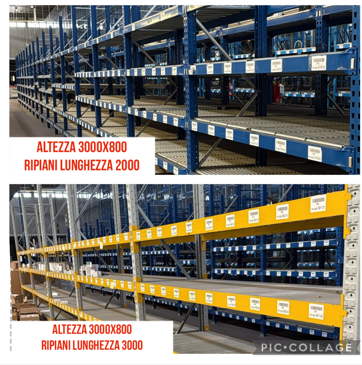 Scaffalatura metalliche in vendita - foto 3