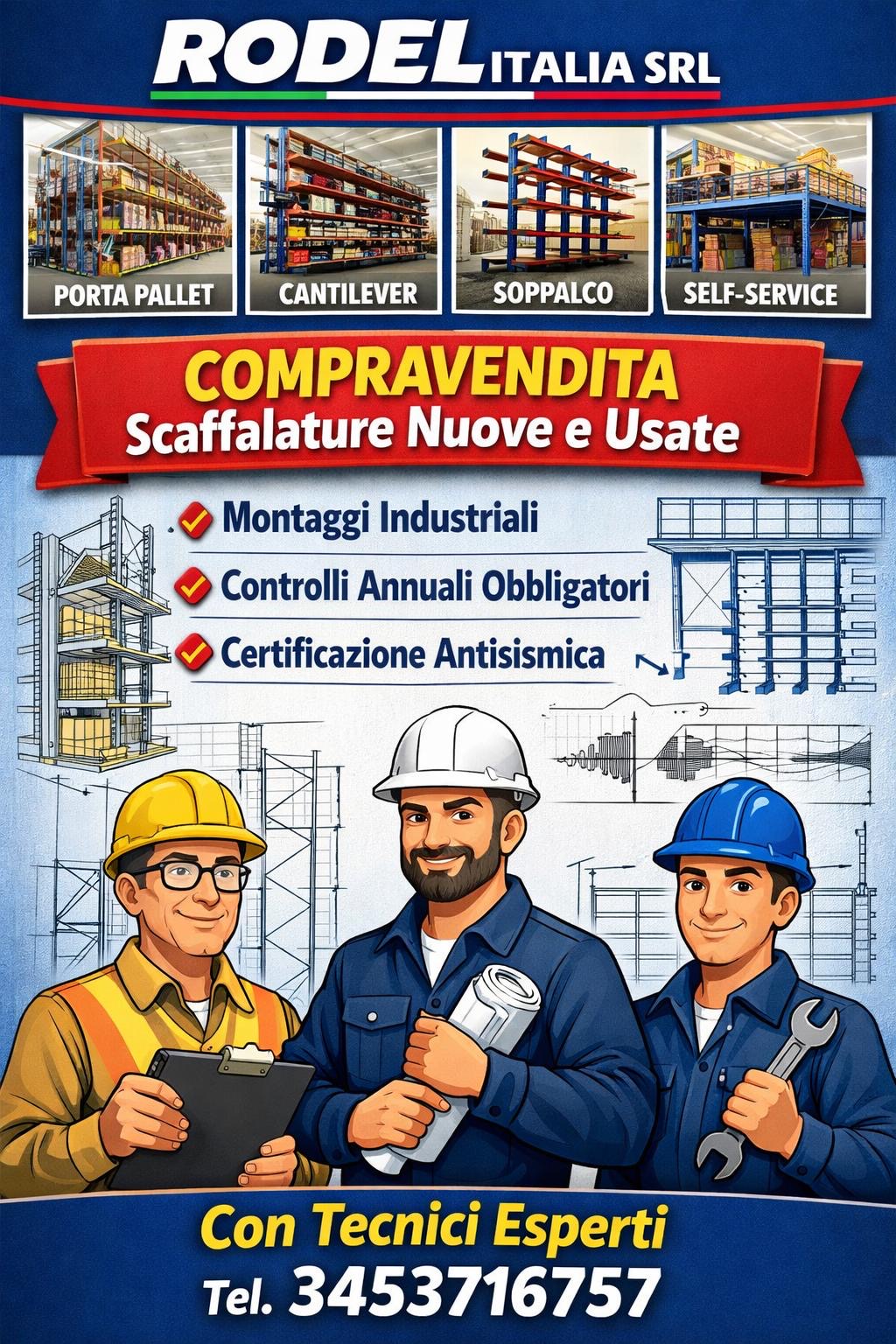 Scaffalature in vendita
