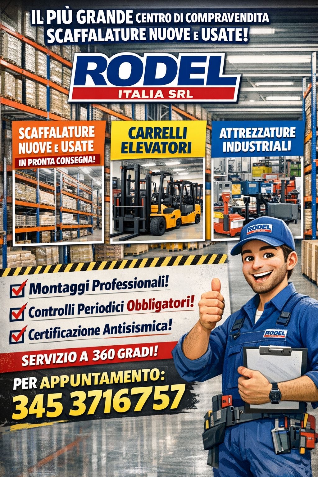 Scaffalature in vendita