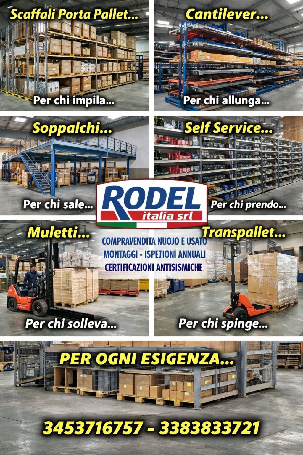 Scaffalatura da magazzino  in vendita - foto 2