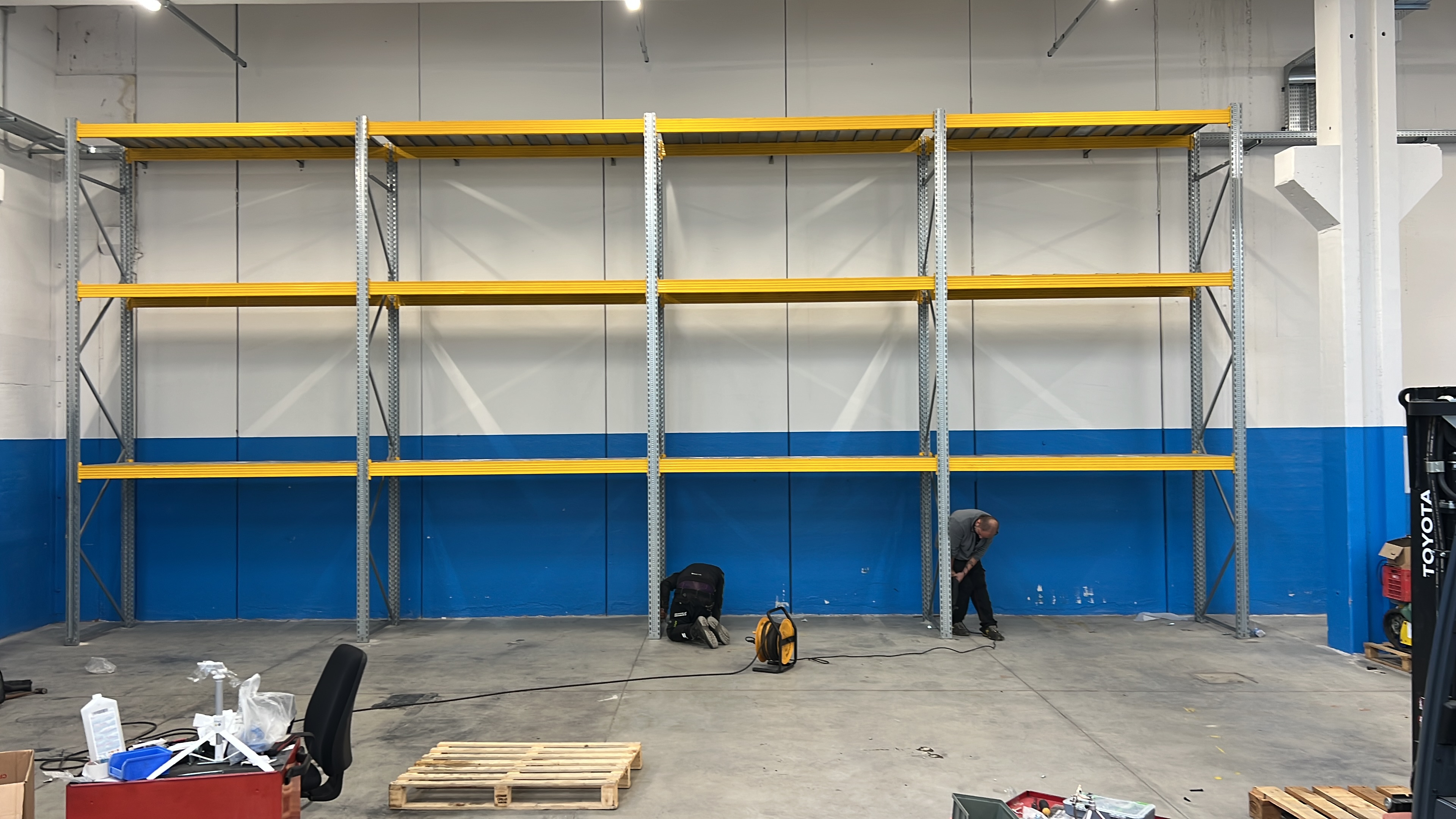 Scaffalatura usata porta pallet  in vendita - foto 1