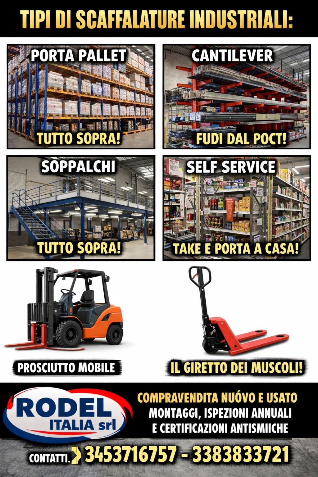 Scaffalatura industriale  in vendita - foto 3