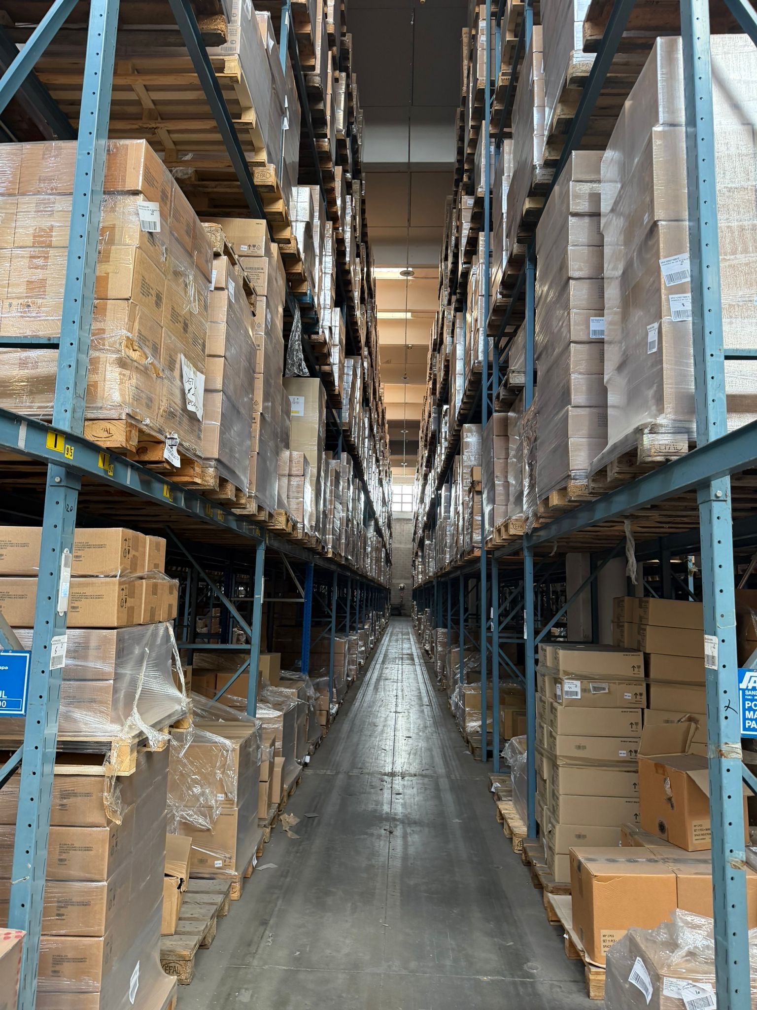 Scaffalatura porta pallet usata  in vendita - foto 2