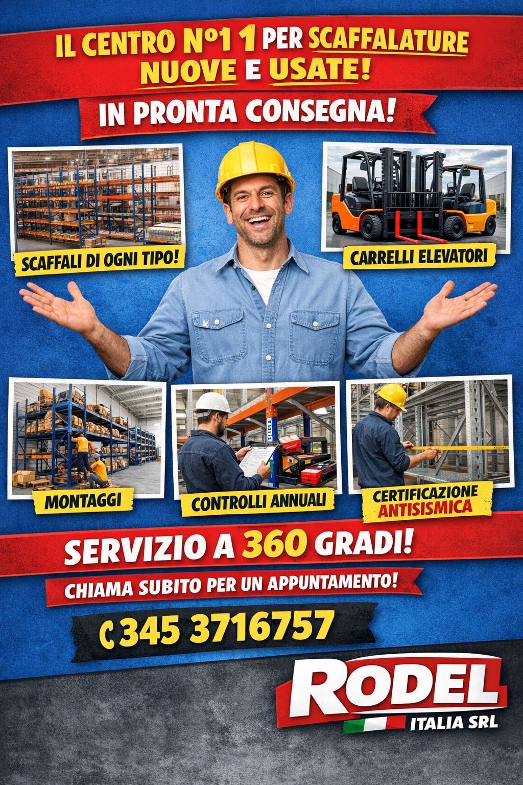 Scaffalature in vendita