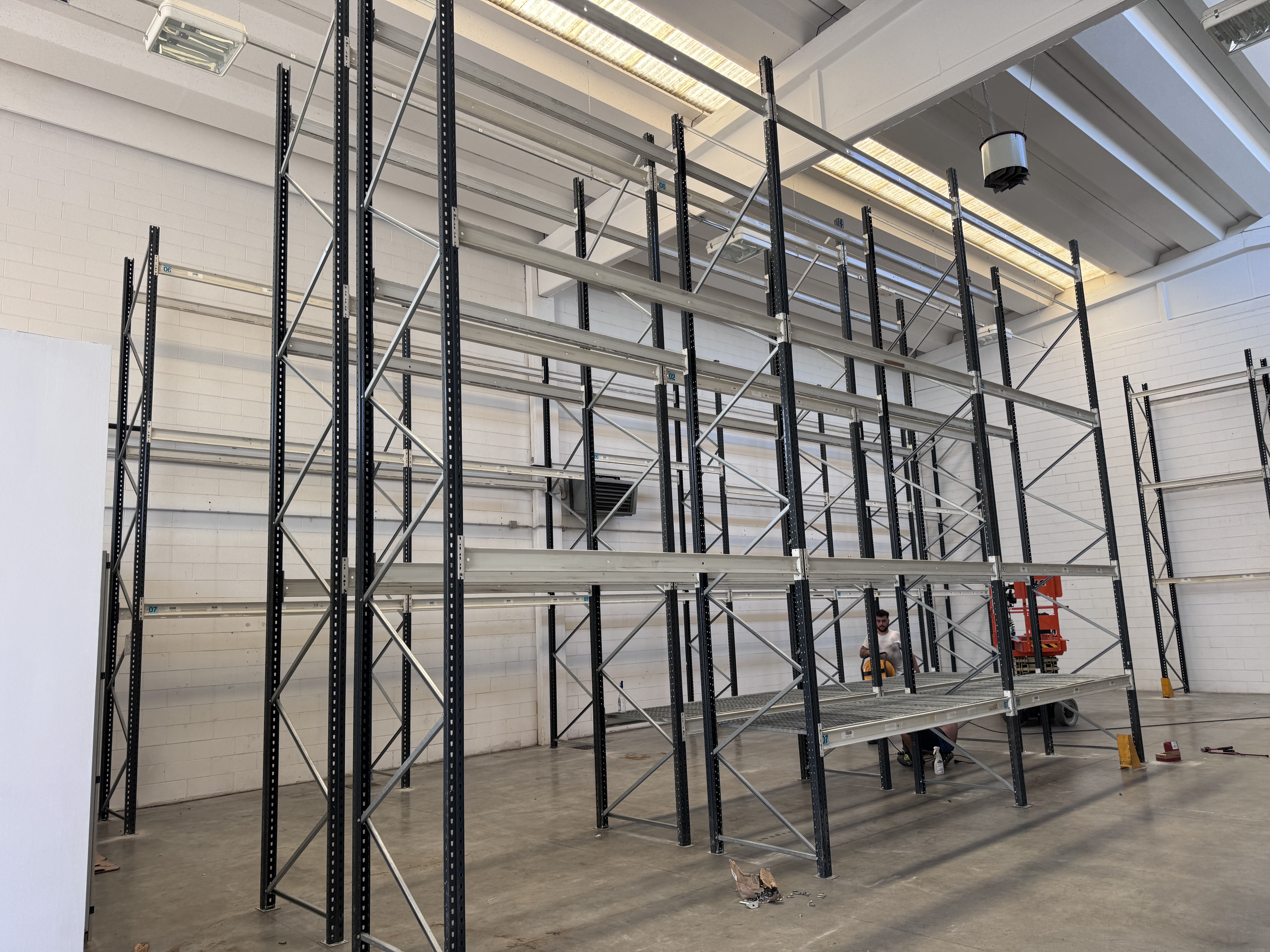 Scaffalatura industriale usata Napoli  in vendita - foto 3