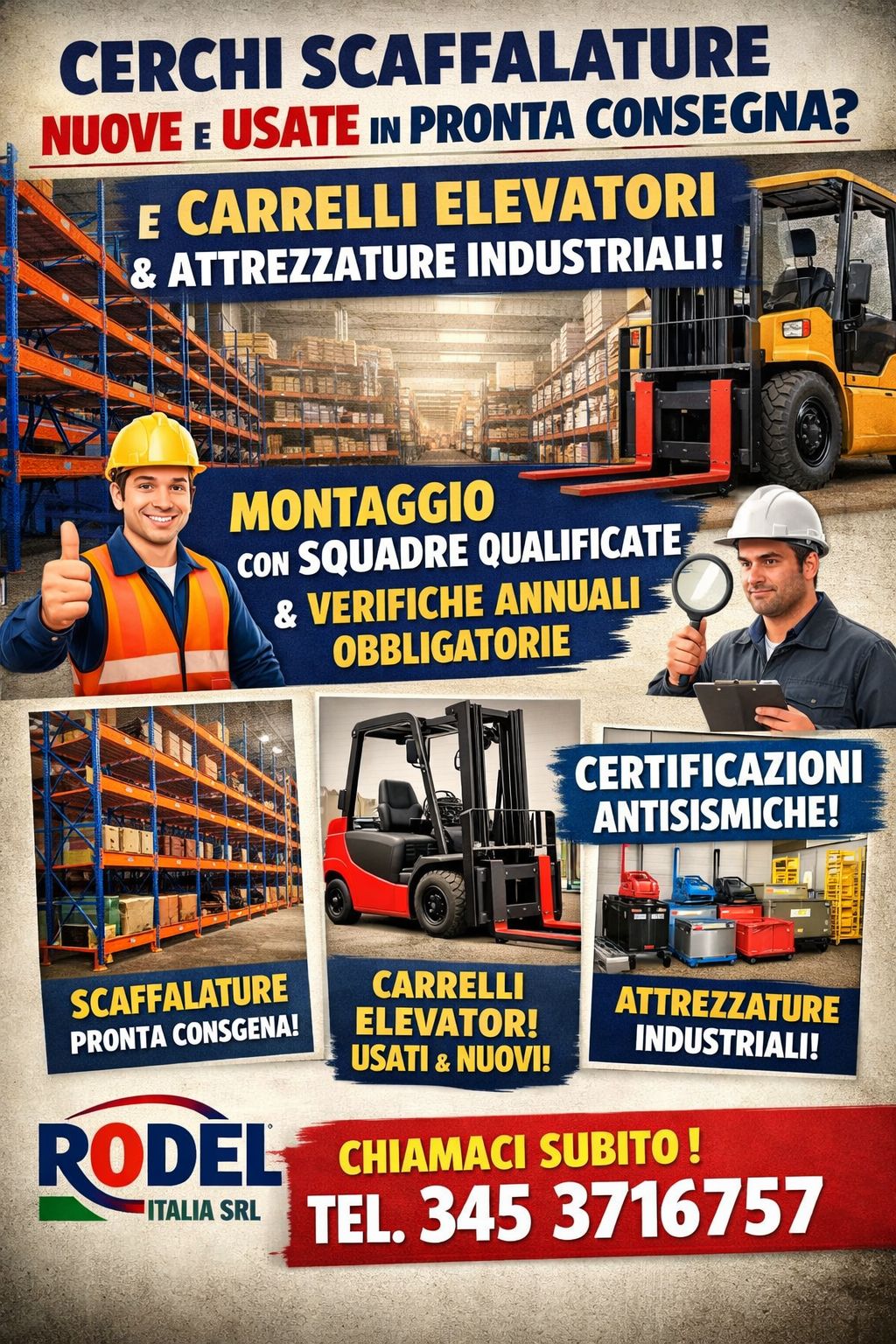 Scaffalatura metallica Rodel Italia  in vendita - foto 2