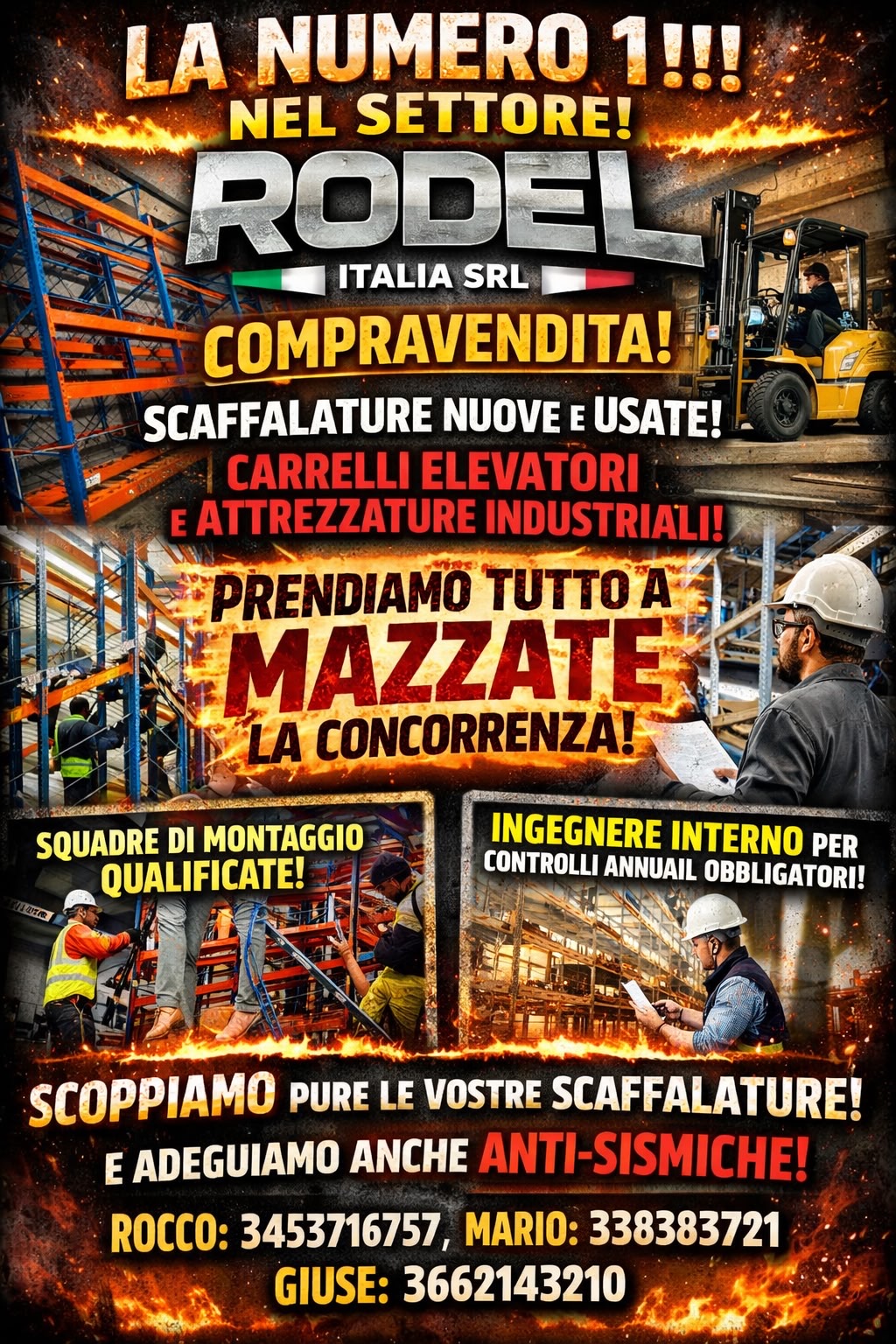 Scaffalatura metallica  in vendita - foto 3