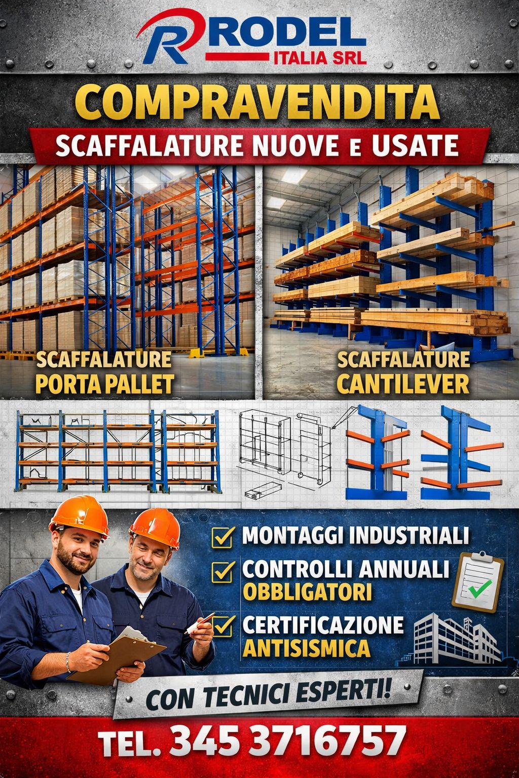 Scaffalatura certificata  in vendita - foto 4