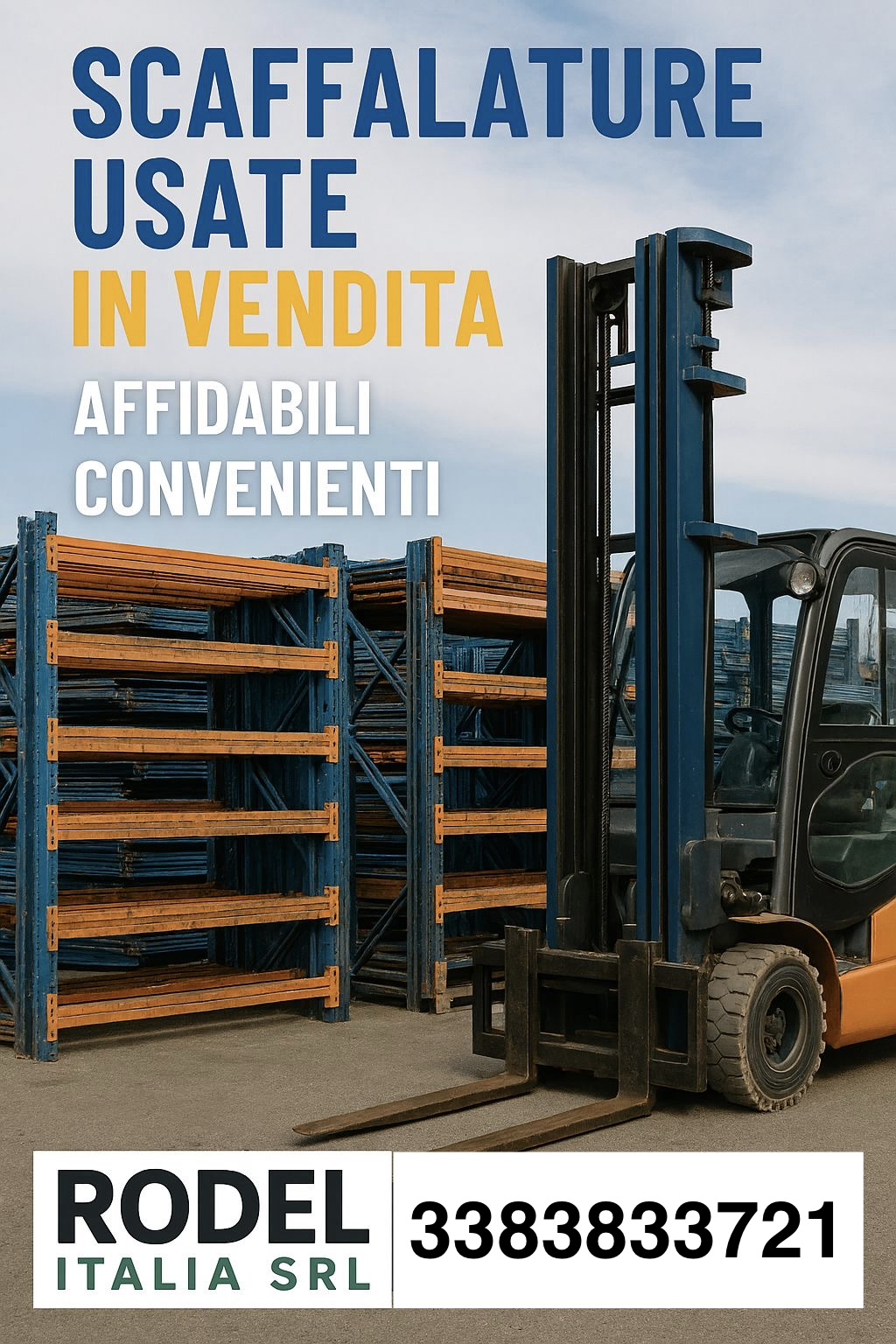 Scaffalatura industriale napoli in vendita - foto 1