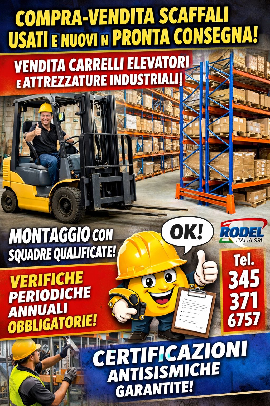 Scaffalatura Rodel Italia  in vendita - foto 3