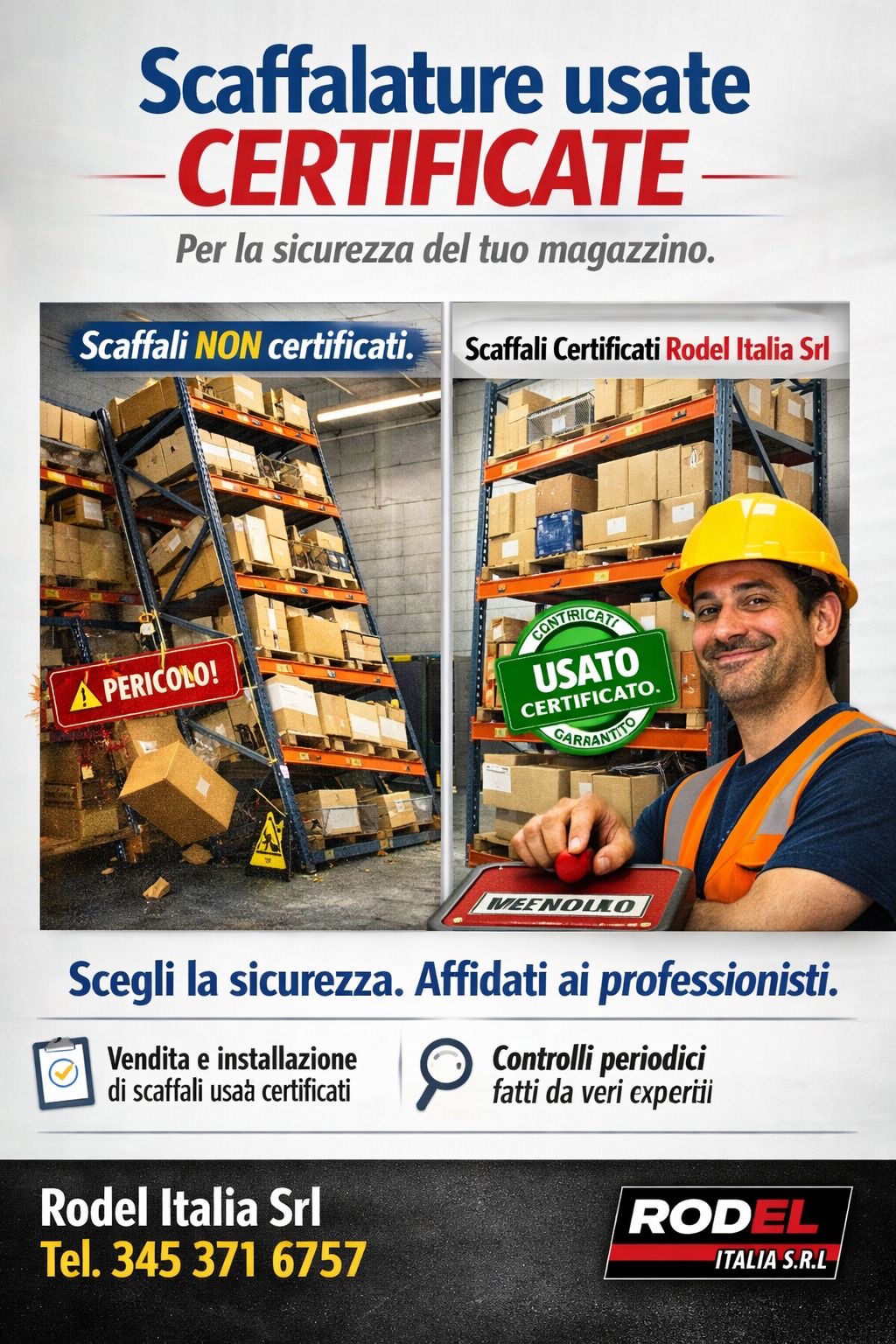 Fornitura e istallazione scaffalatura  in vendita - foto 3