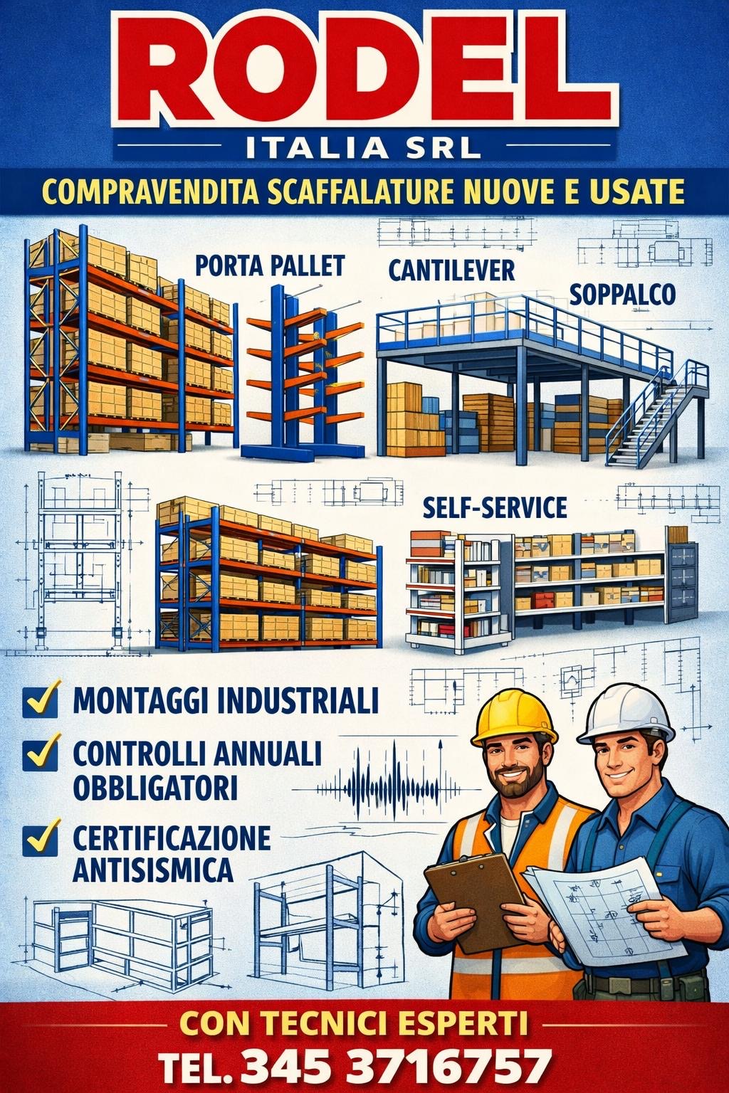 Scaffalature in vendita