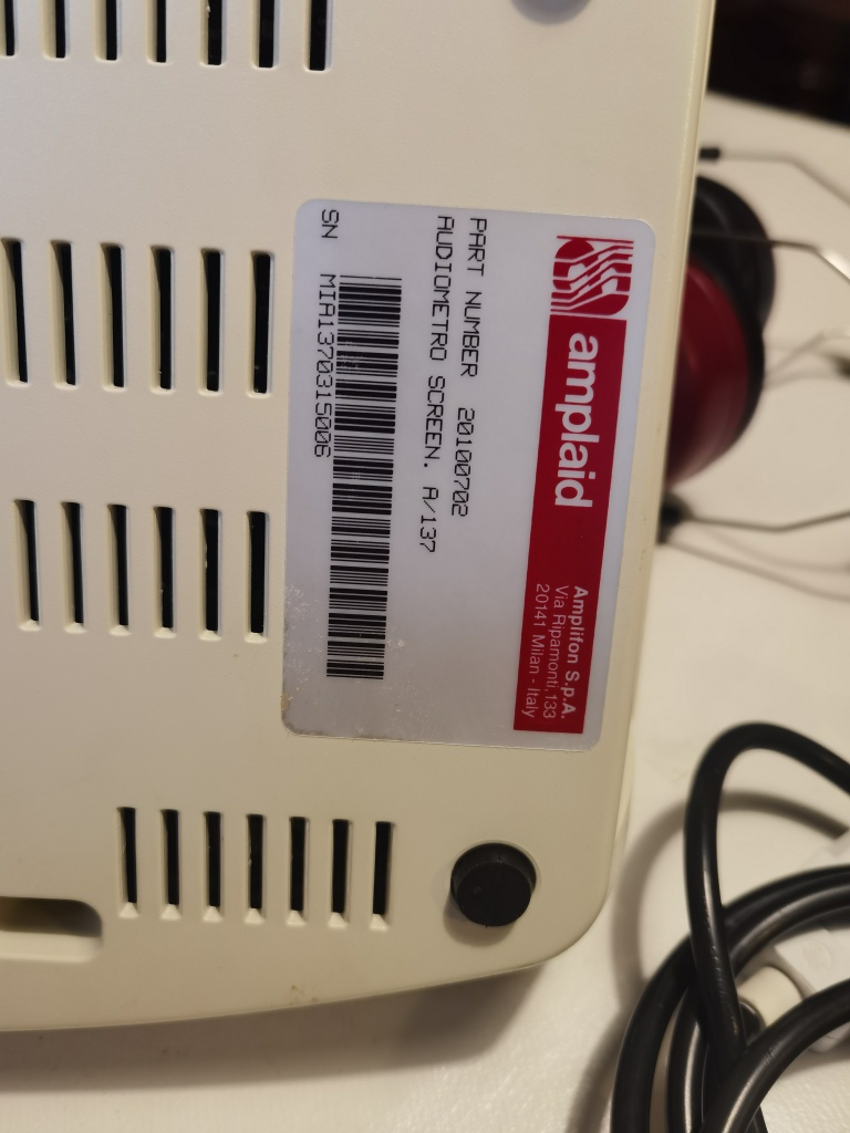 Audiometro Amplaid A137 in vendita - foto 2
