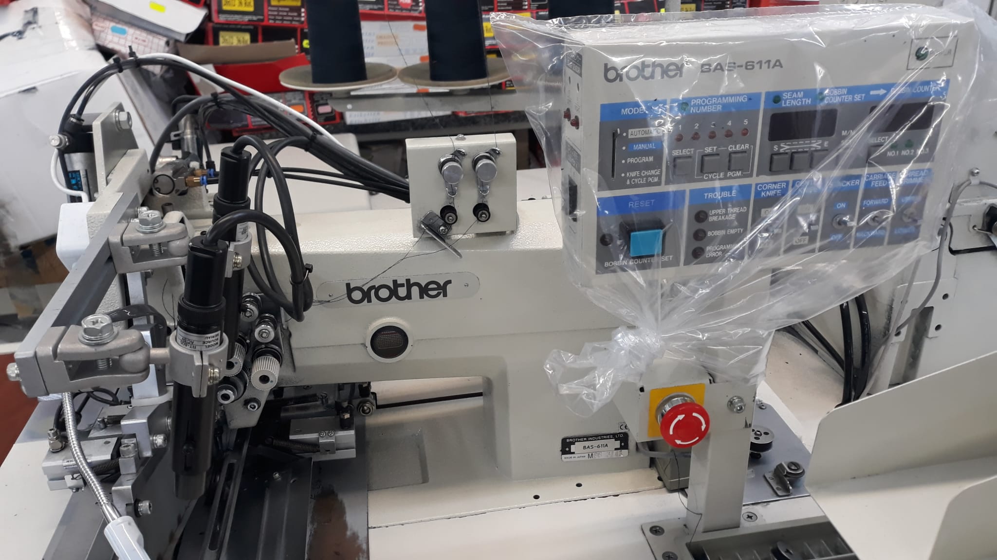 JUKI RIMOLDI VIBEMAC BROTHER BULLMER COMPACT E400 in vendita - foto 2