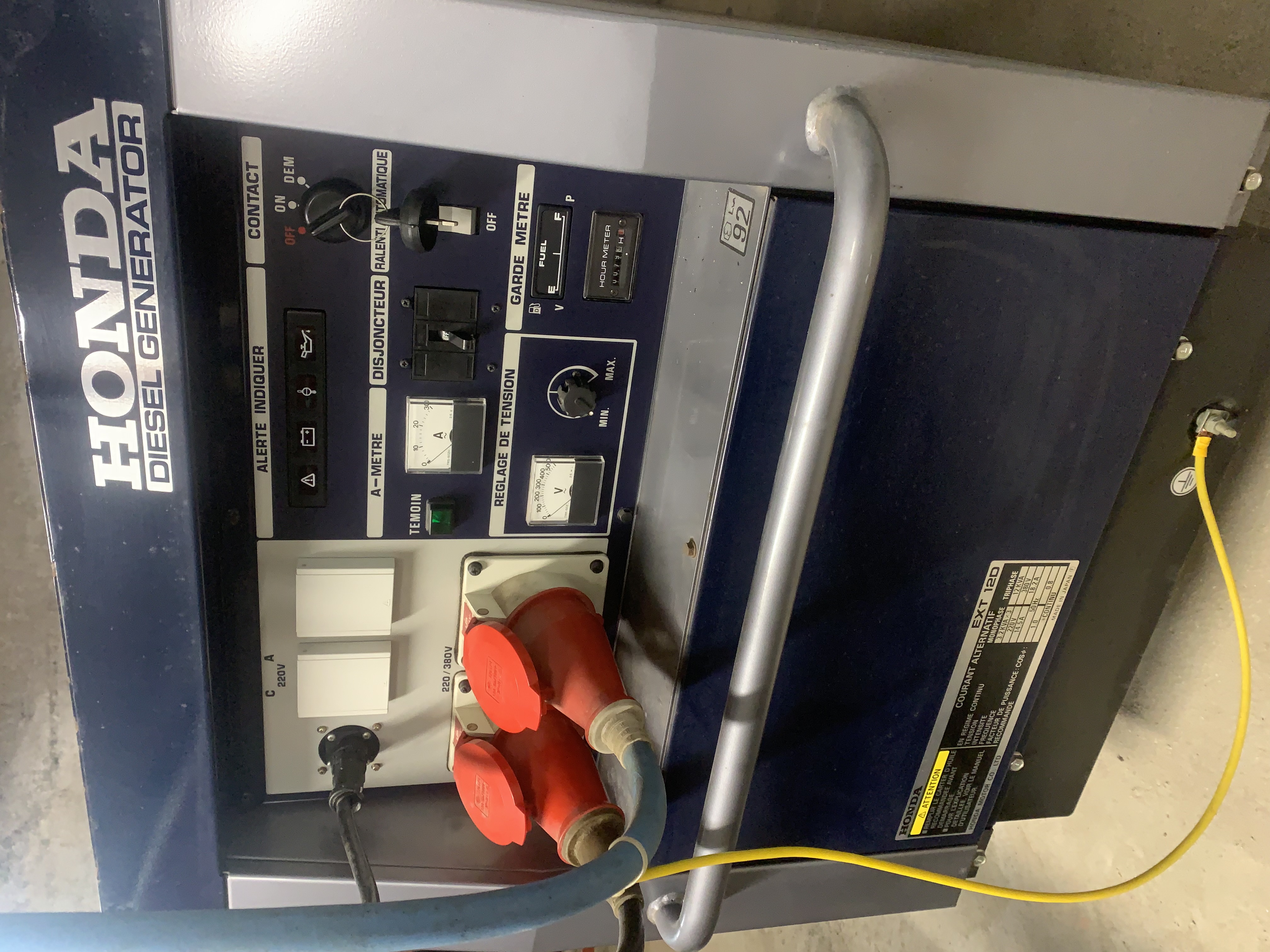 Generatore Diesel Honda EXT12D in vendita - foto 5