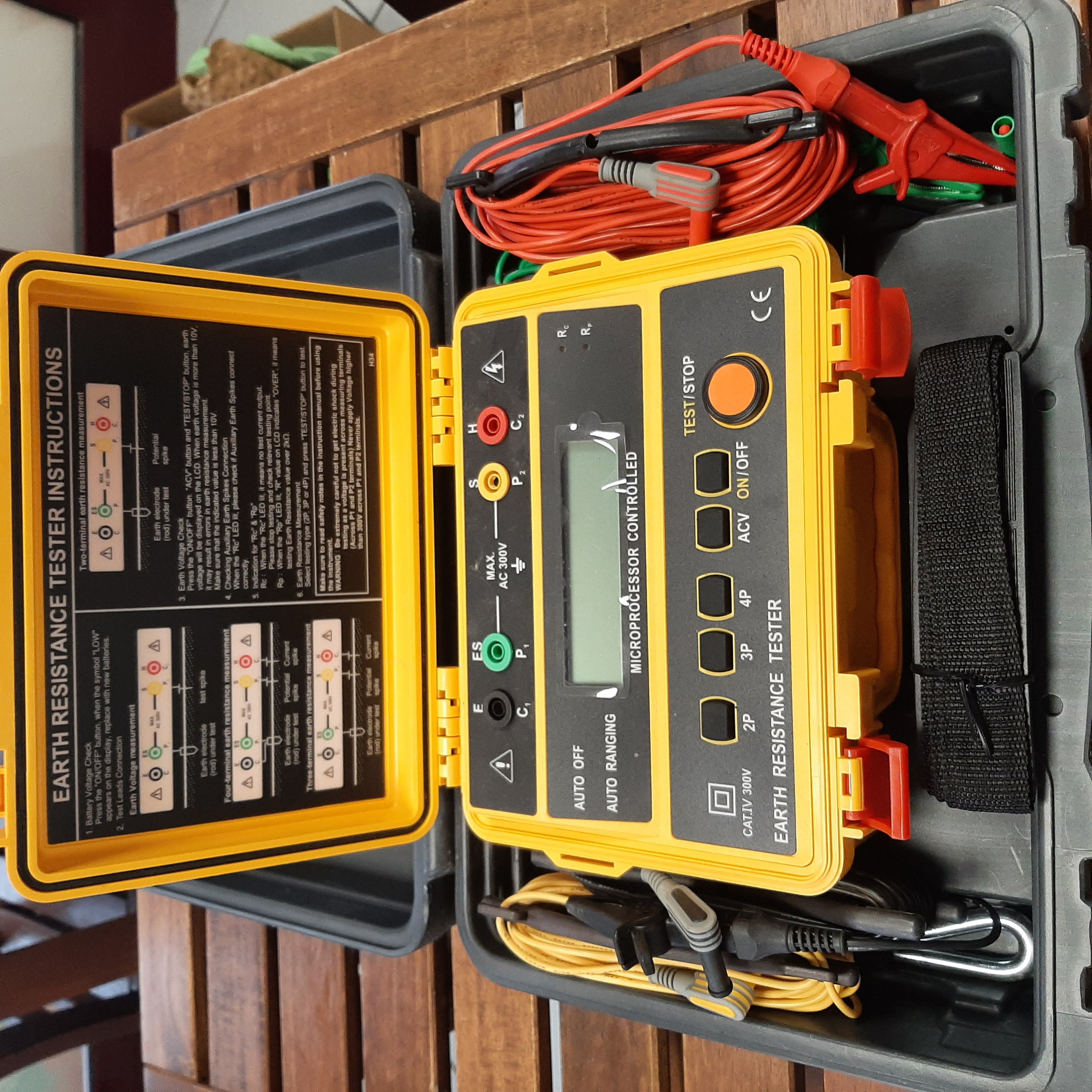 Tester Resistenza di Terra SEW 4234 ER CAT IV 300V  in vendita - foto 1
