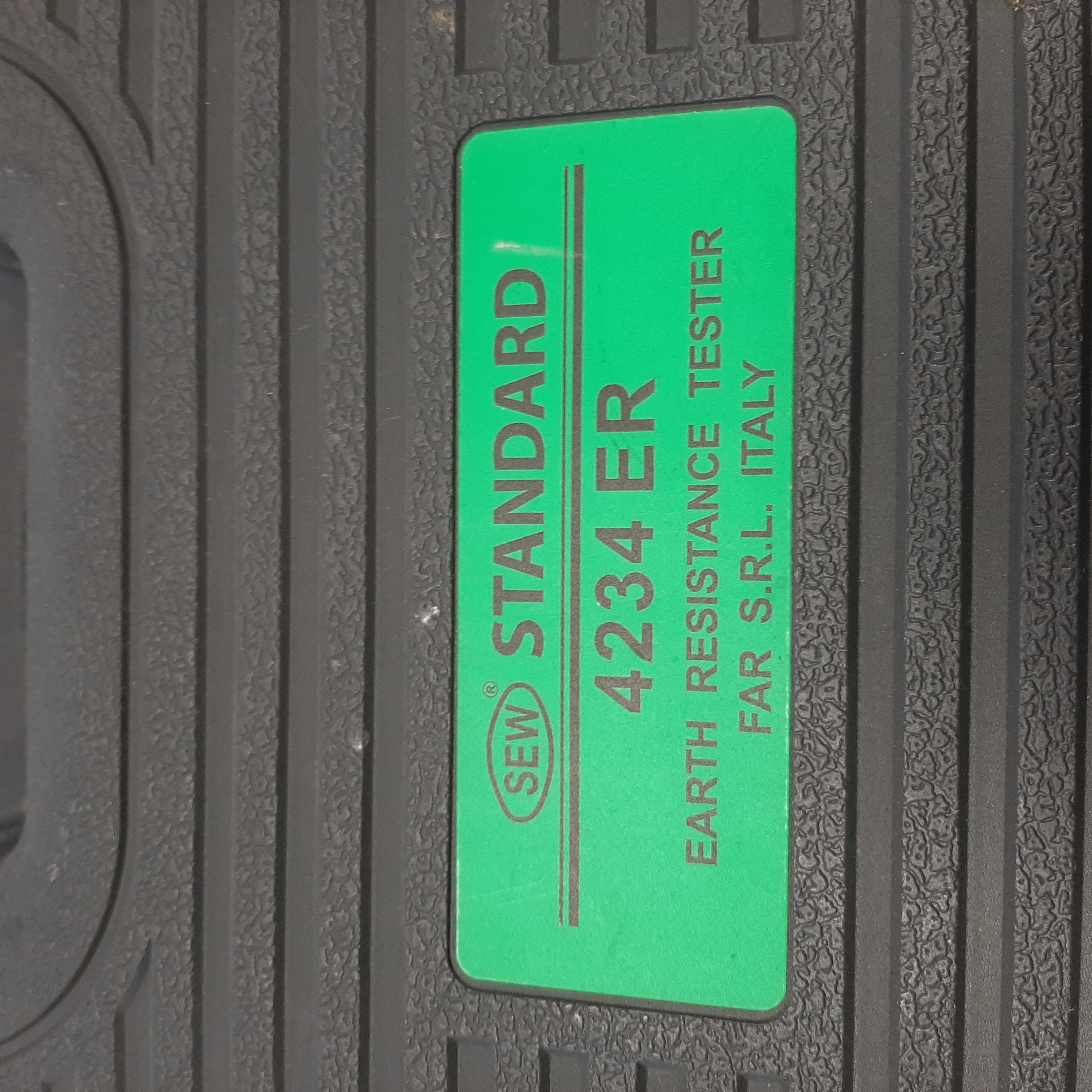 Tester Resistenza di Terra SEW 4234 ER CAT IV 300V  in vendita - foto 5