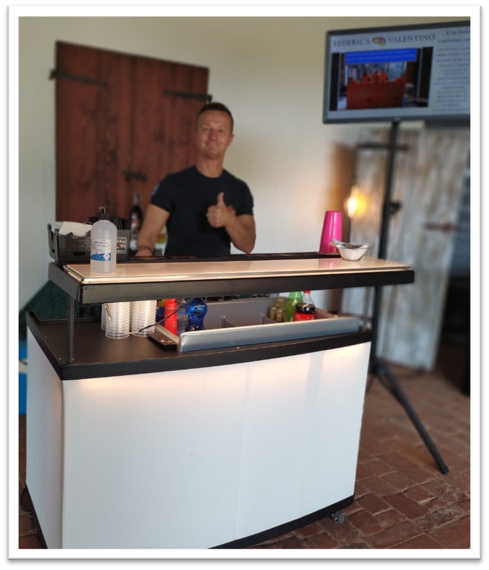 postazione cocktail bar smontabile in vendita - foto 3