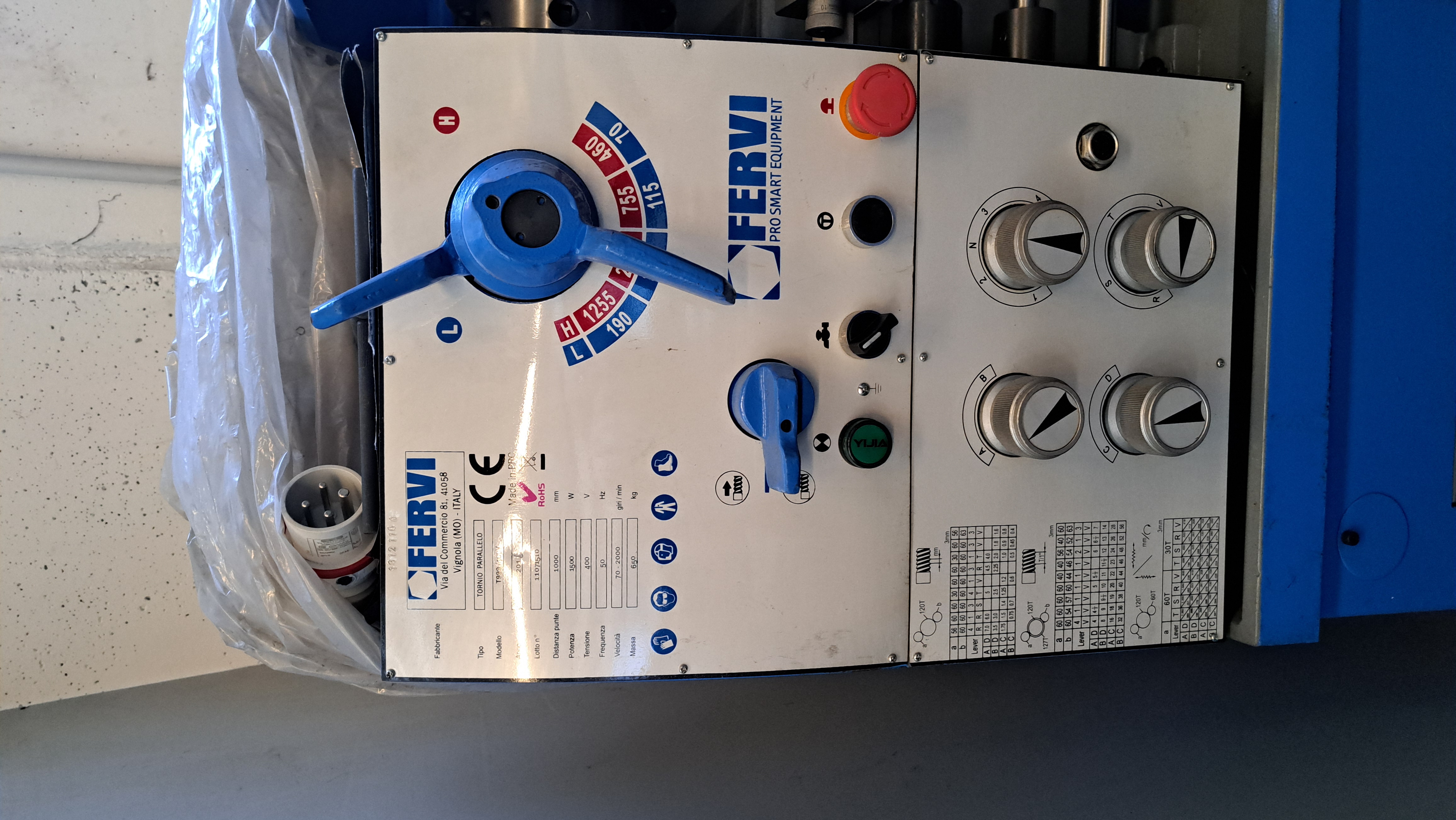 TORNIO PARALLELO FERVI T999/400V PRATICAMENTE NUOVO in vendita - foto 2