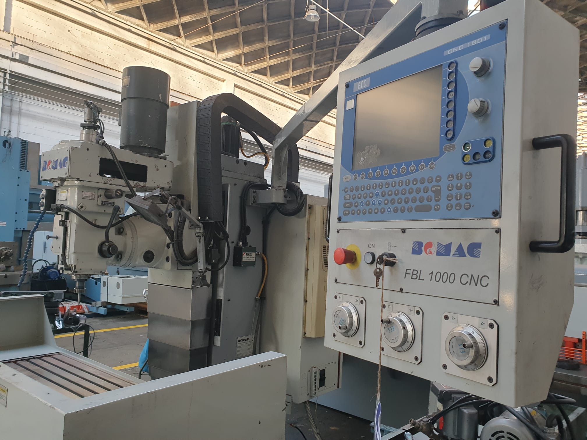FRESATRICE CNC BOMAC MOD. FBL 1000 CNC in vendita - foto 6