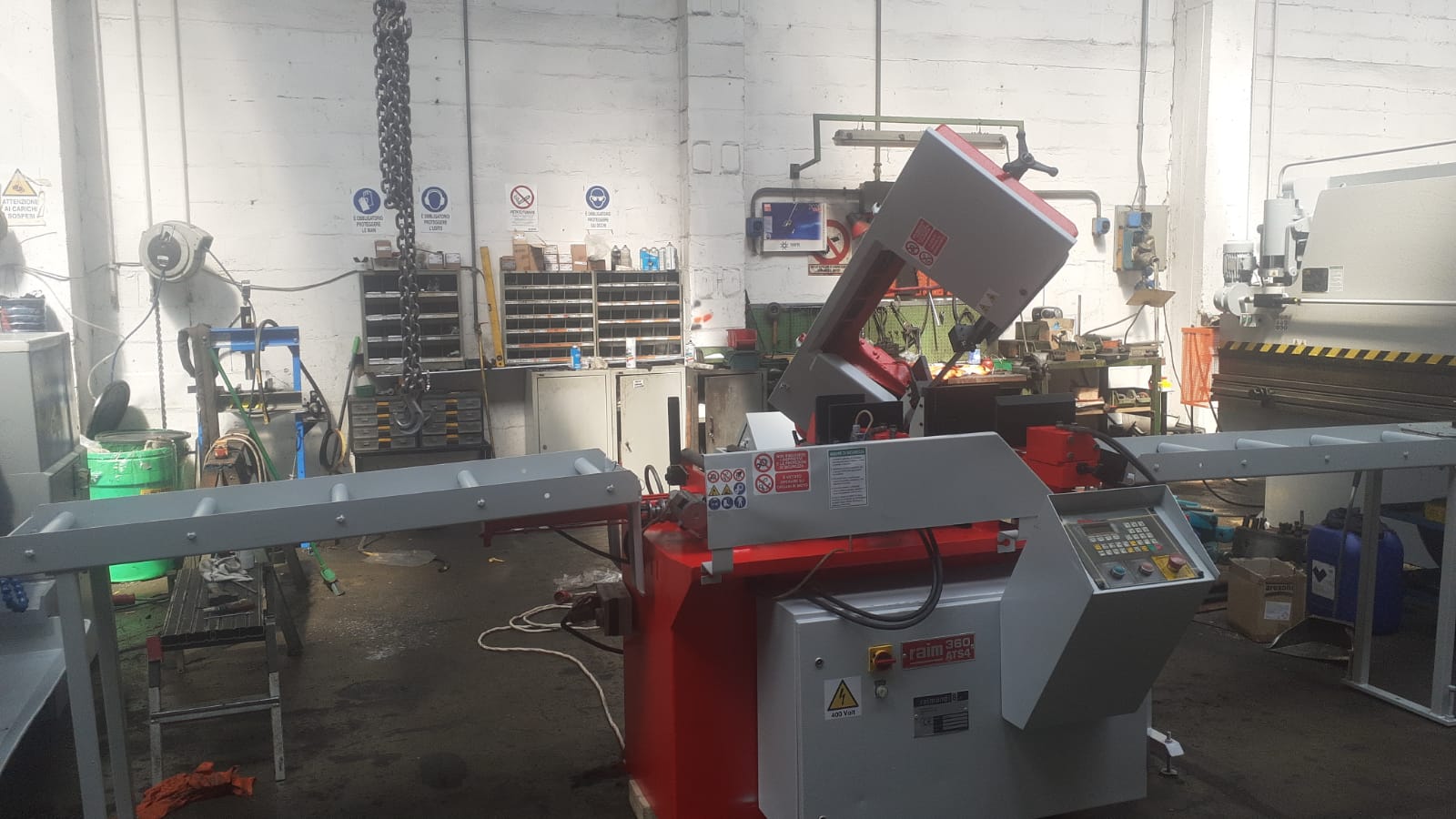 SEGHETTO A NASTRO RAIM 360 MODELLO ATS4 AUTOMATICO  in vendita - foto 4