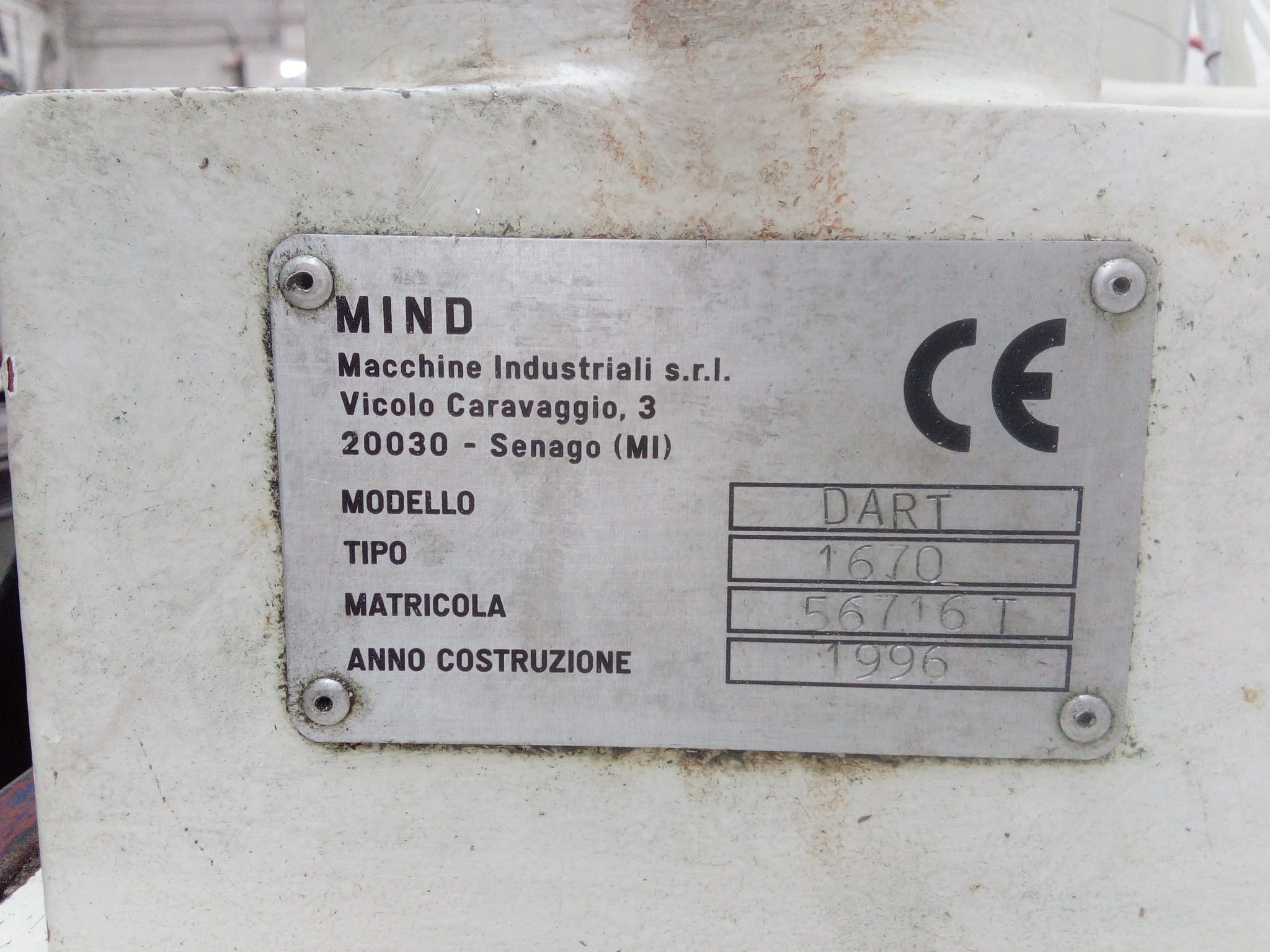 FRESA DART MODELLO  1670 CNC  in vendita - foto 5