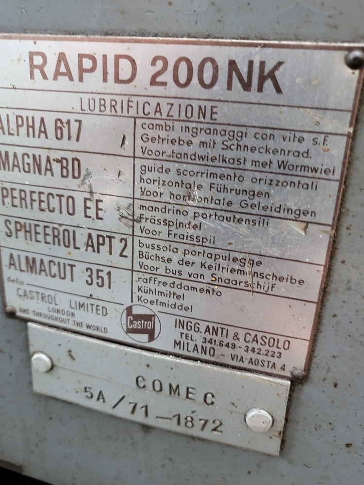 FRESA PER CHIAVETTE  RAPID 200 NK  in vendita - foto 3