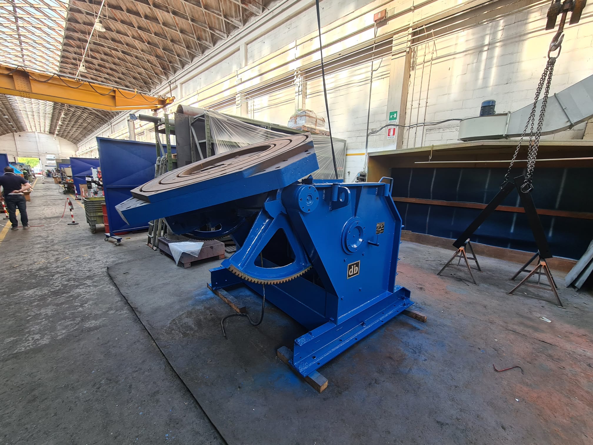 POSIZIONATORE ROTO TRASLANTE STM PORTATA 10.000 KG in vendita - foto 2