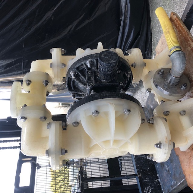 Pompa a membrane ad aria ATEX  grossa portata  in vendita - foto 2