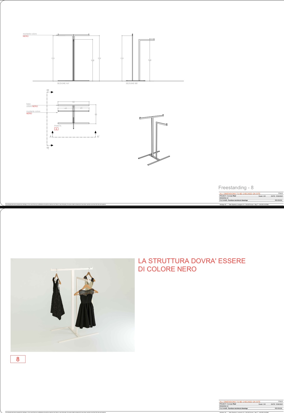 Scaffalature usate per negozio in vendita - foto 3