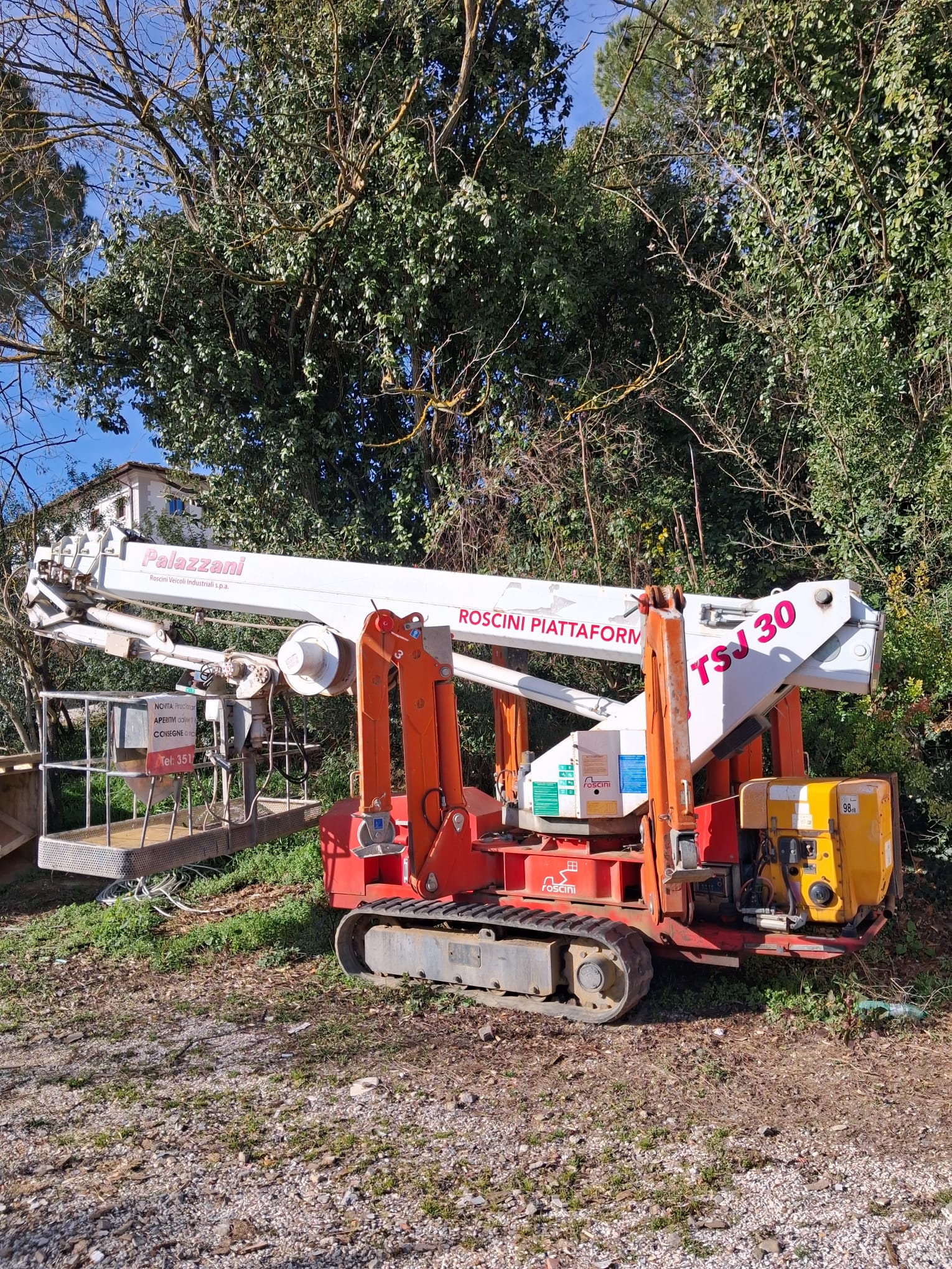 Piattaforma aerea ragno Palazzani TSJ 30 - PLE in vendita - foto 1