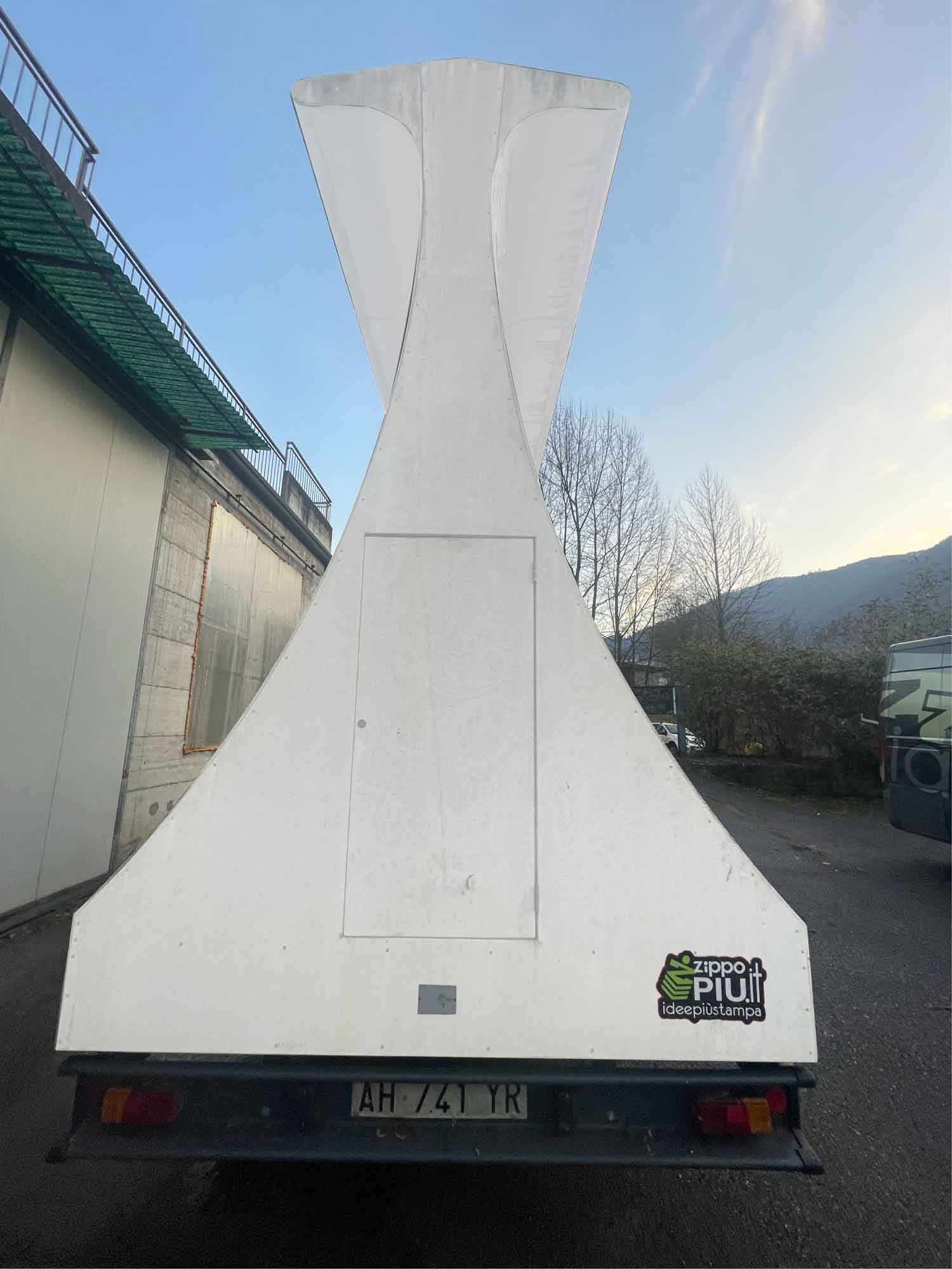 Camion vela Pubbilcitario OMOLOGATO - Mercedes Benz in vendita - foto 2