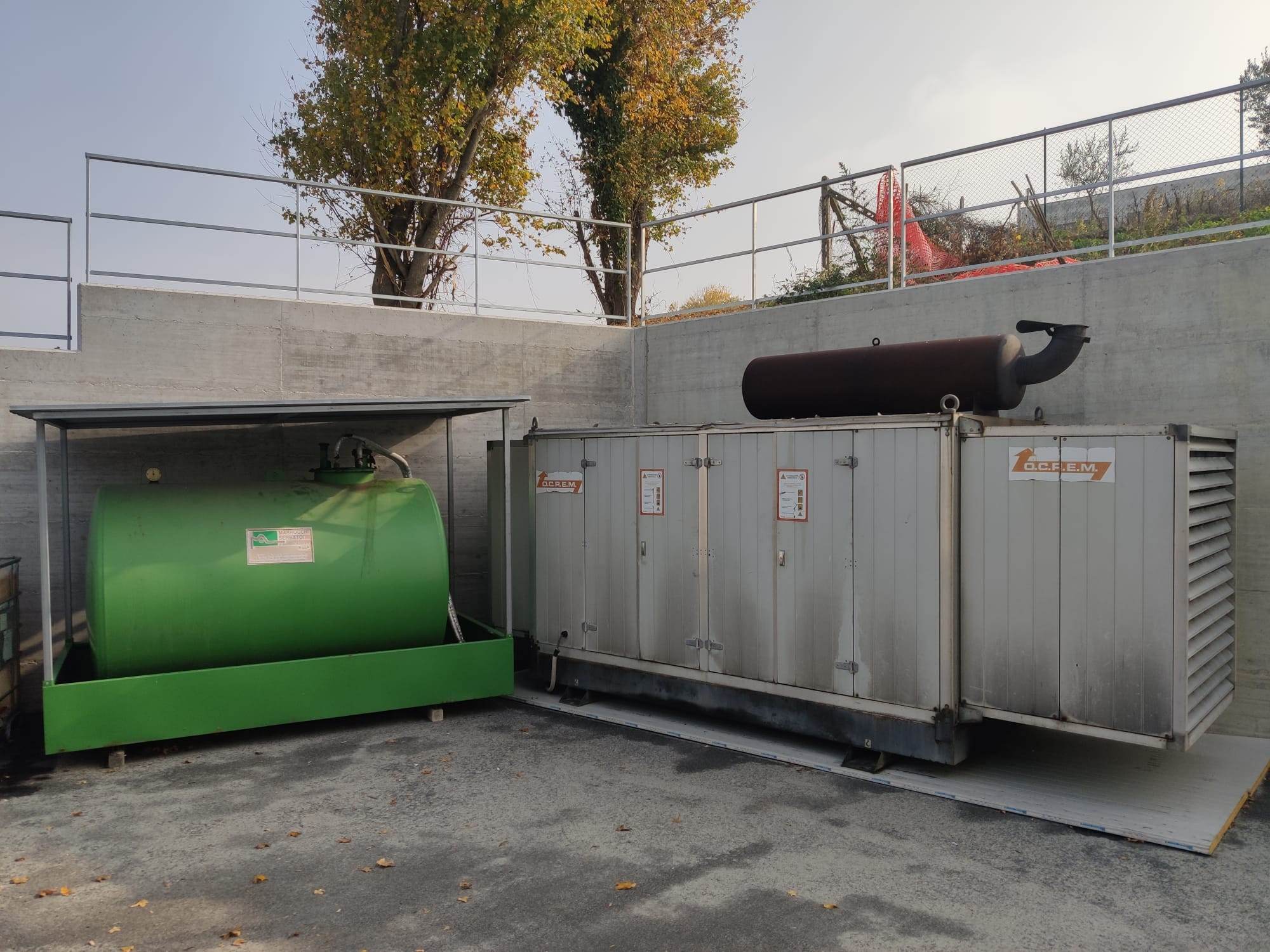 Gruppo Elettrogeno OCREM - VOLVO VP 325 KVA/250 Hz in vendita - foto 1