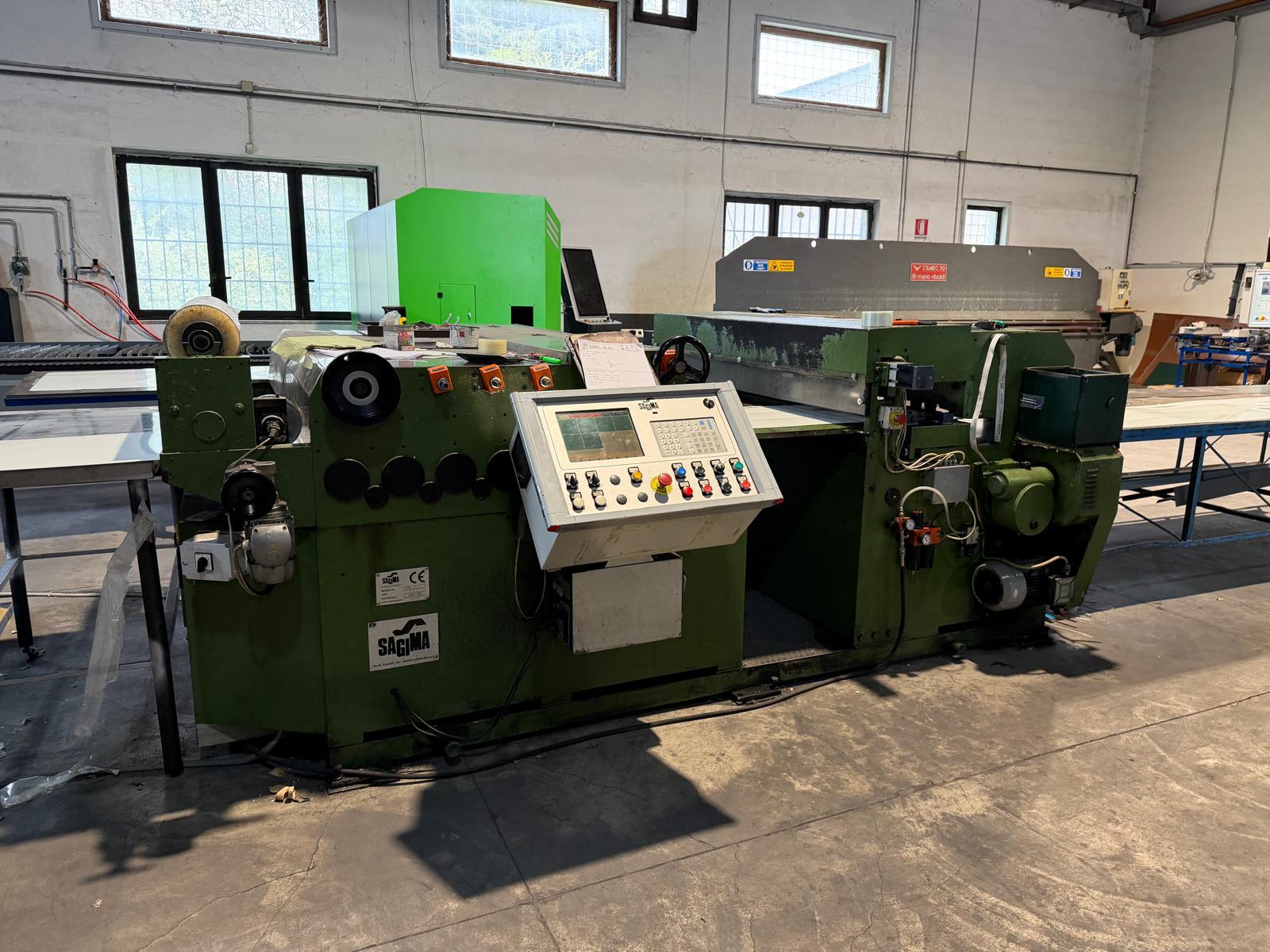 Linea di taglio usata marca Sagima in vendita - foto 2