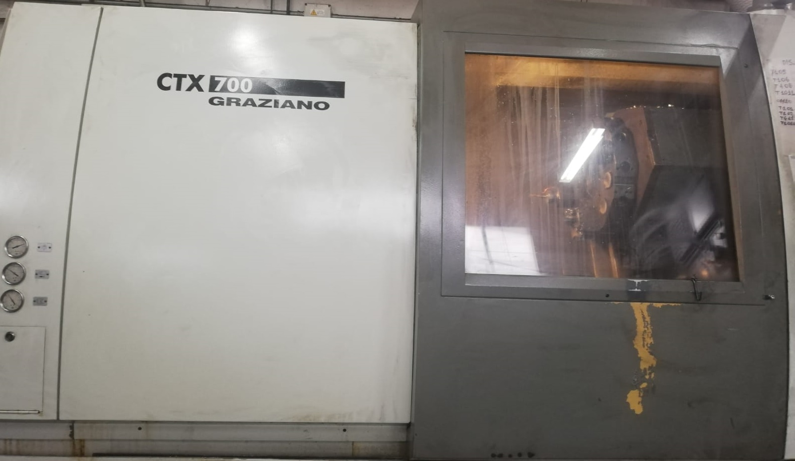 Tornio Graziano CTX 700 V3 Motorizzato - asse C in vendita - foto 1