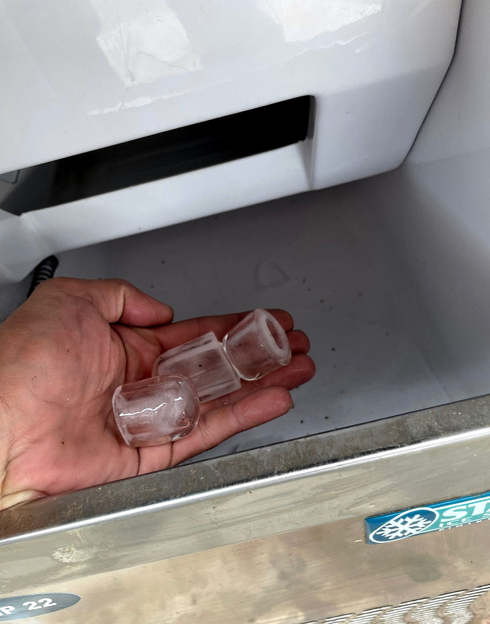 Produttore professionale di ghiaccio a cubetti in vendita - foto 2
