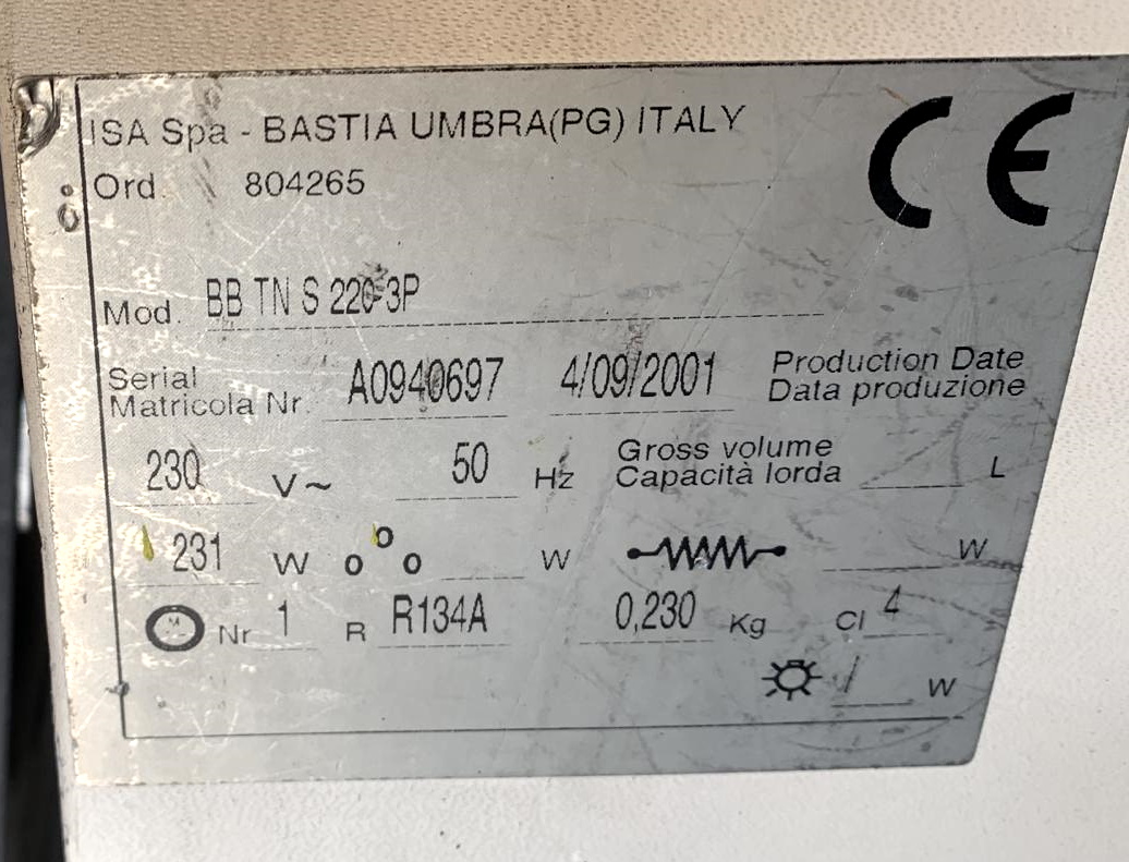 Banco refrigerato a temperatura positiva in vendita - foto 5