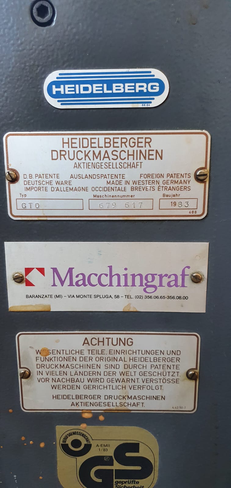 Macchina Offset in vendita - foto 2