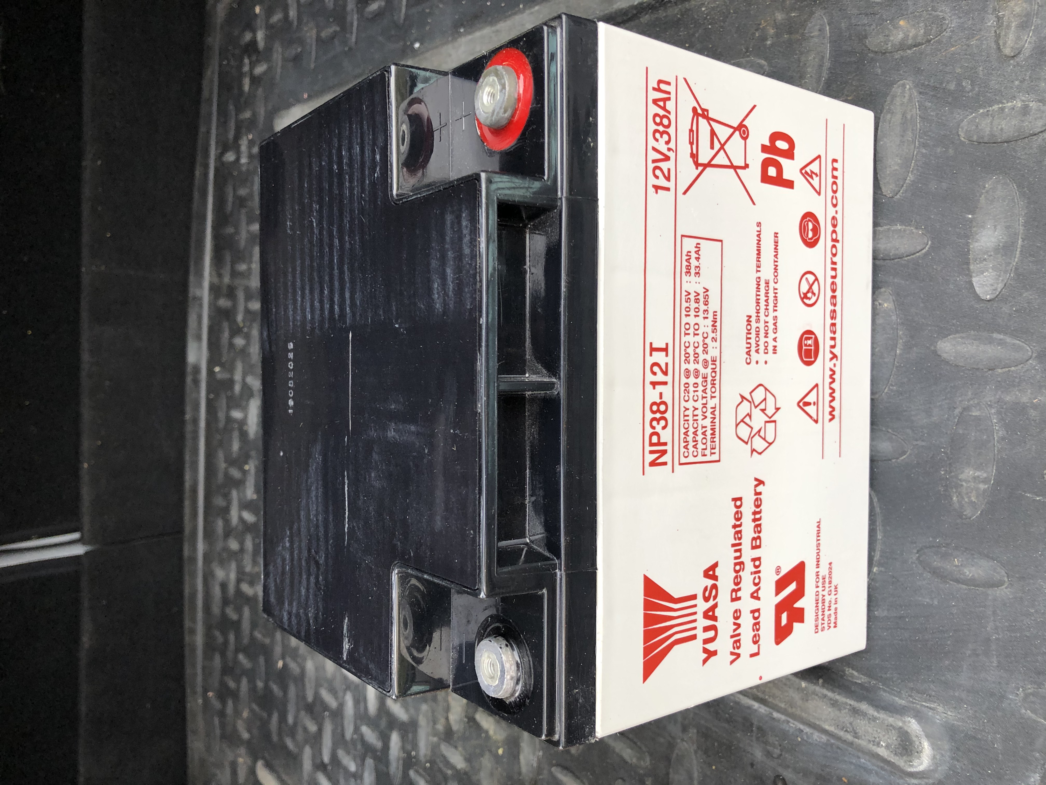 Batteria al piombo 12V, 38Ah in vendita - foto 3