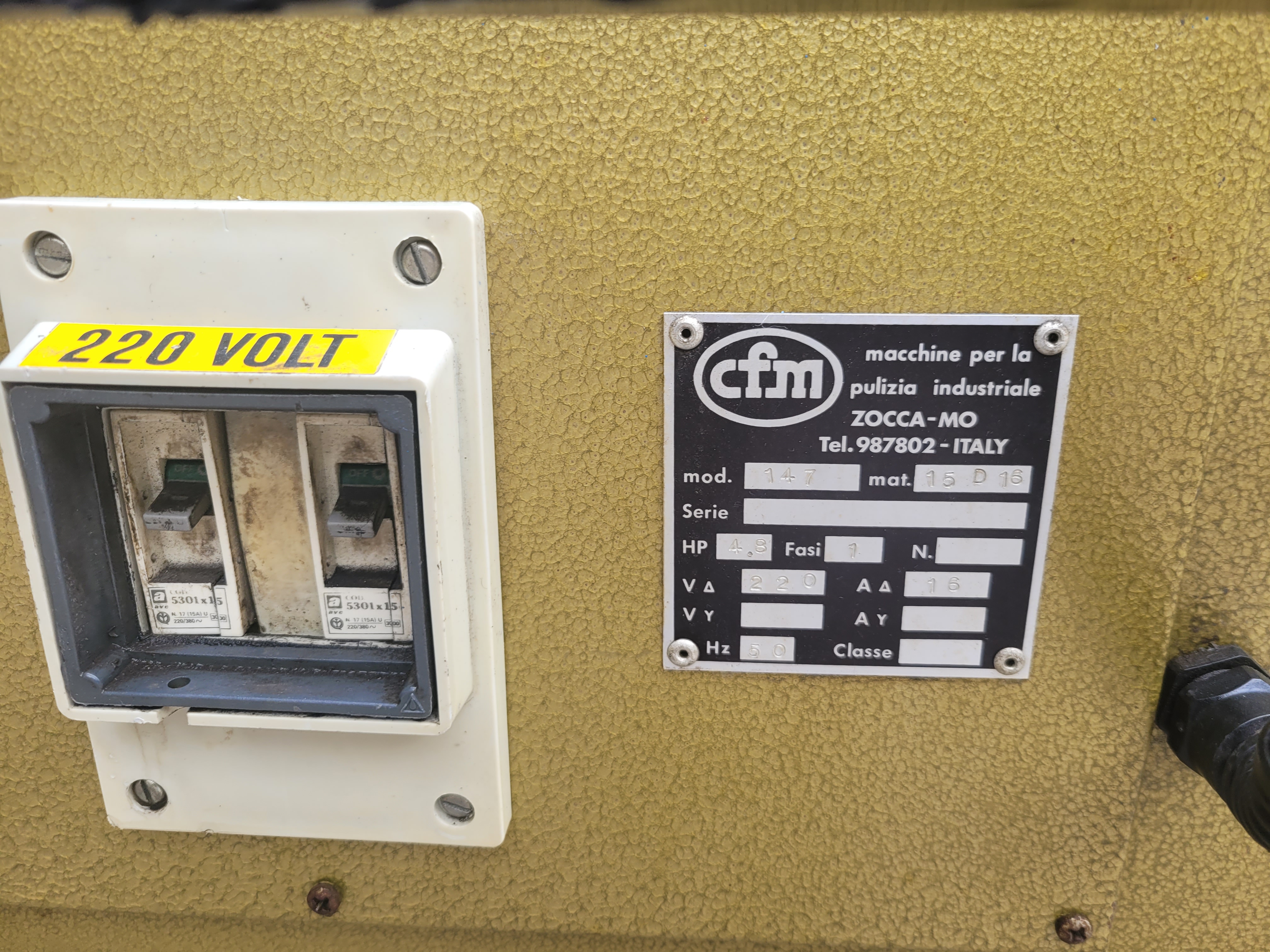 aspiratore industriale   CFM in vendita - foto 2