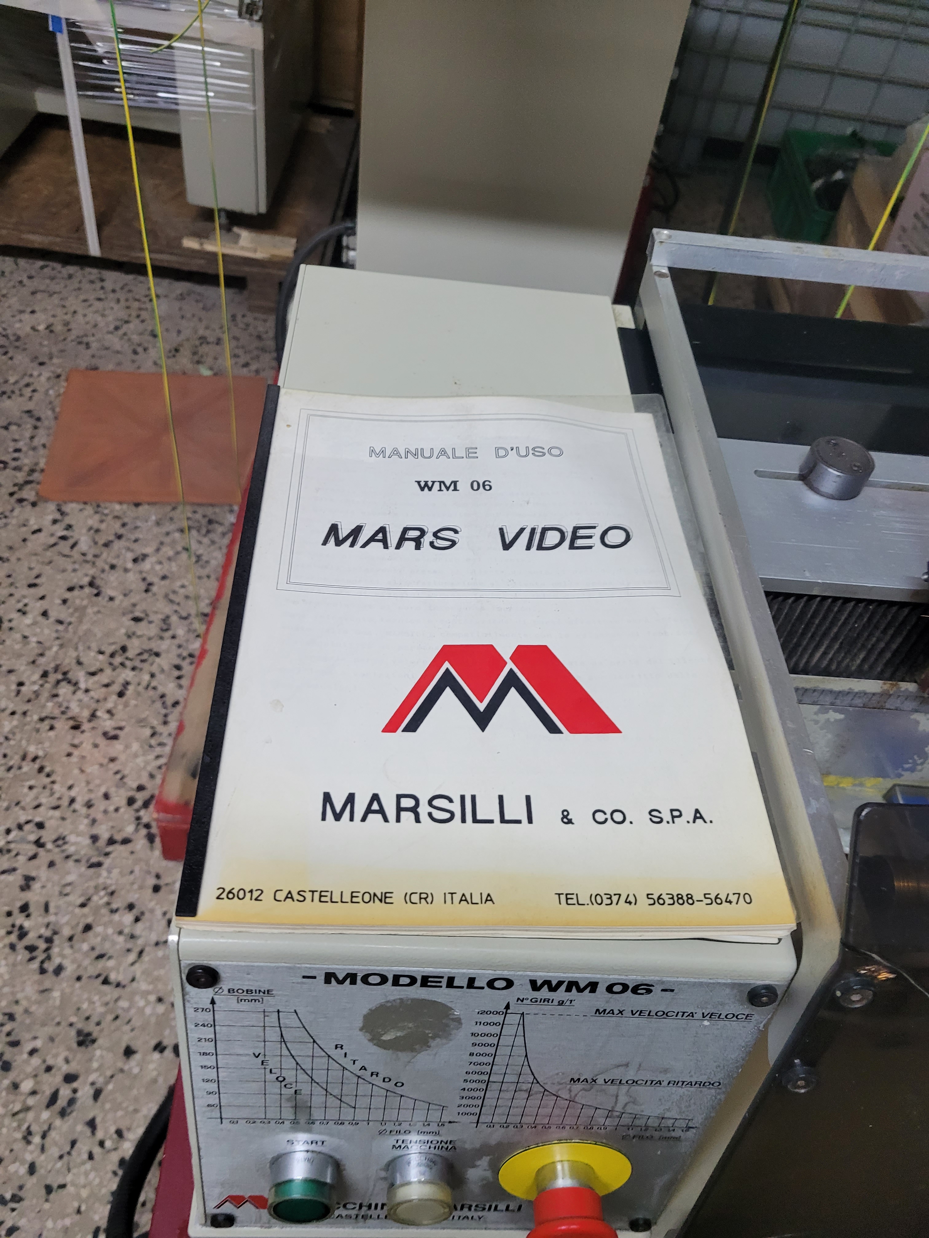 bobinatrice marsilli  wm06 in vendita - foto 8