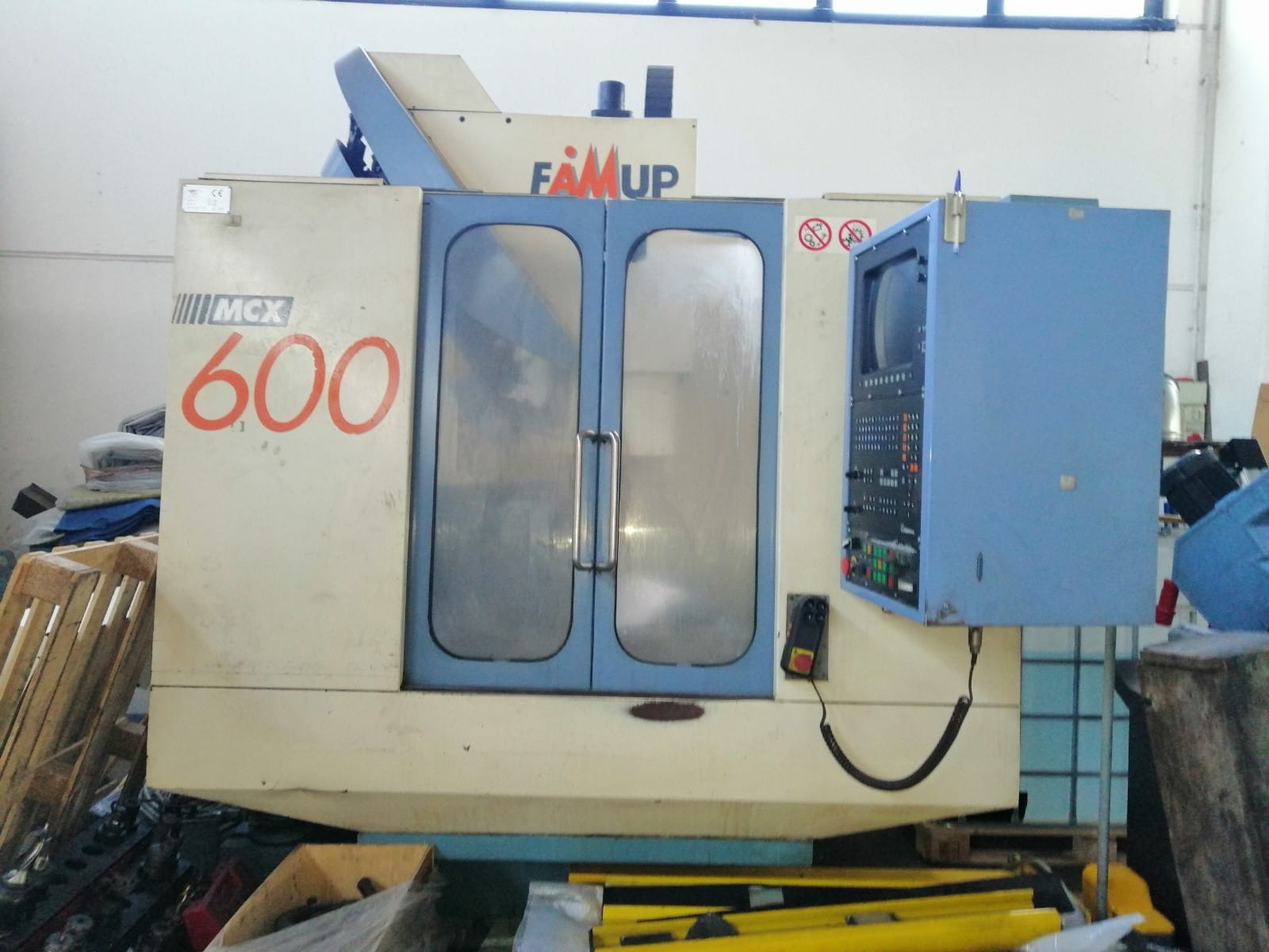 CENTRO LAVORO USATO – FAMUP - MODELLO MCX 600/18  in vendita - foto 3
