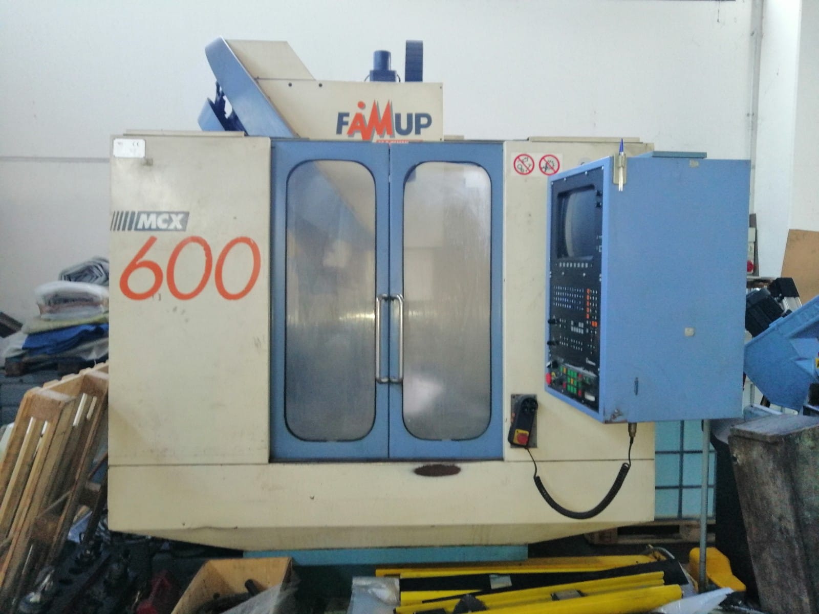 CENTRO LAVORO USATO – FAMUP - MODELLO MCX 600/18  in vendita - foto 2
