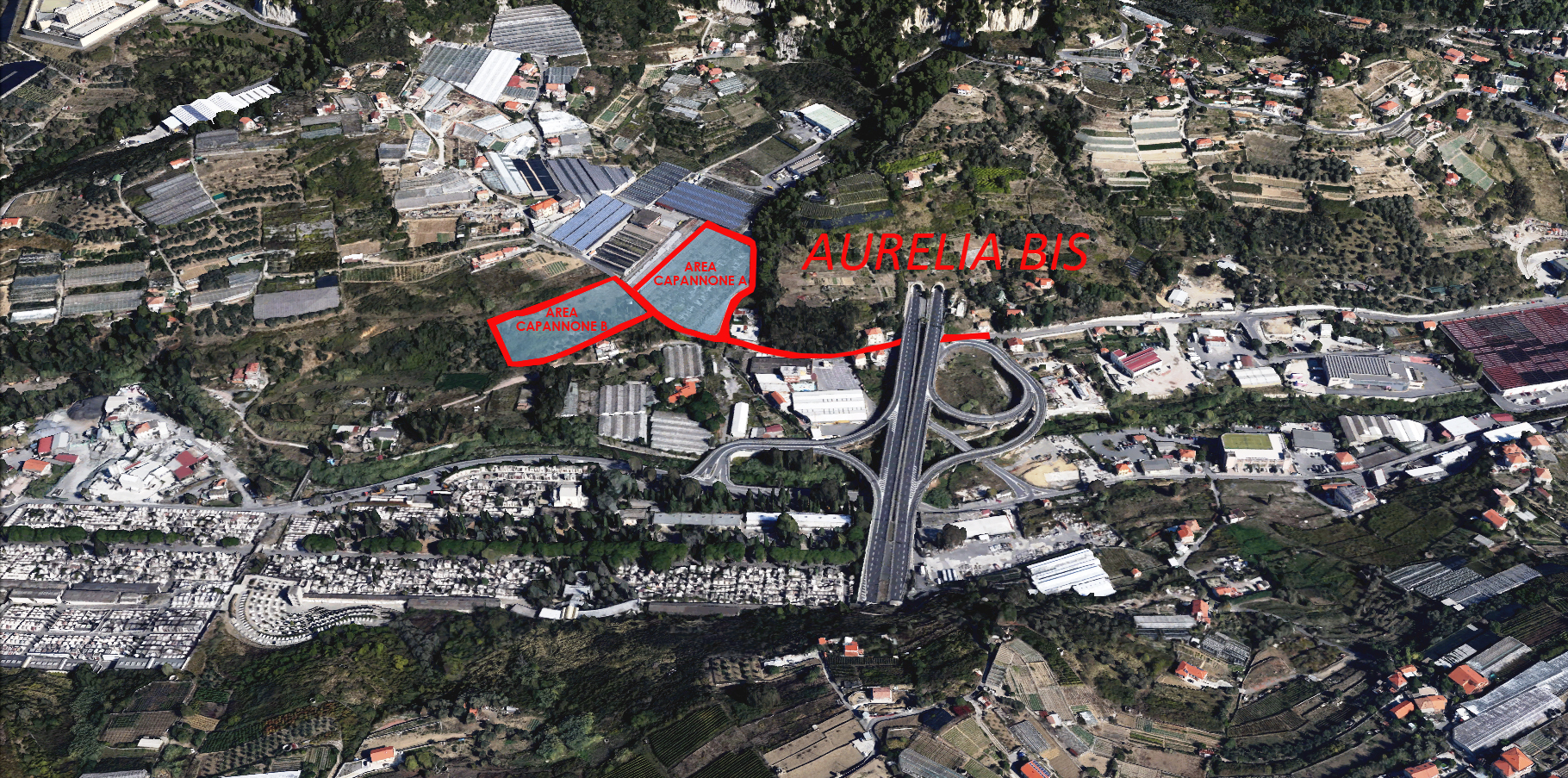 Terreno industriale divisibile in 3 lotti  in vendita - foto 2