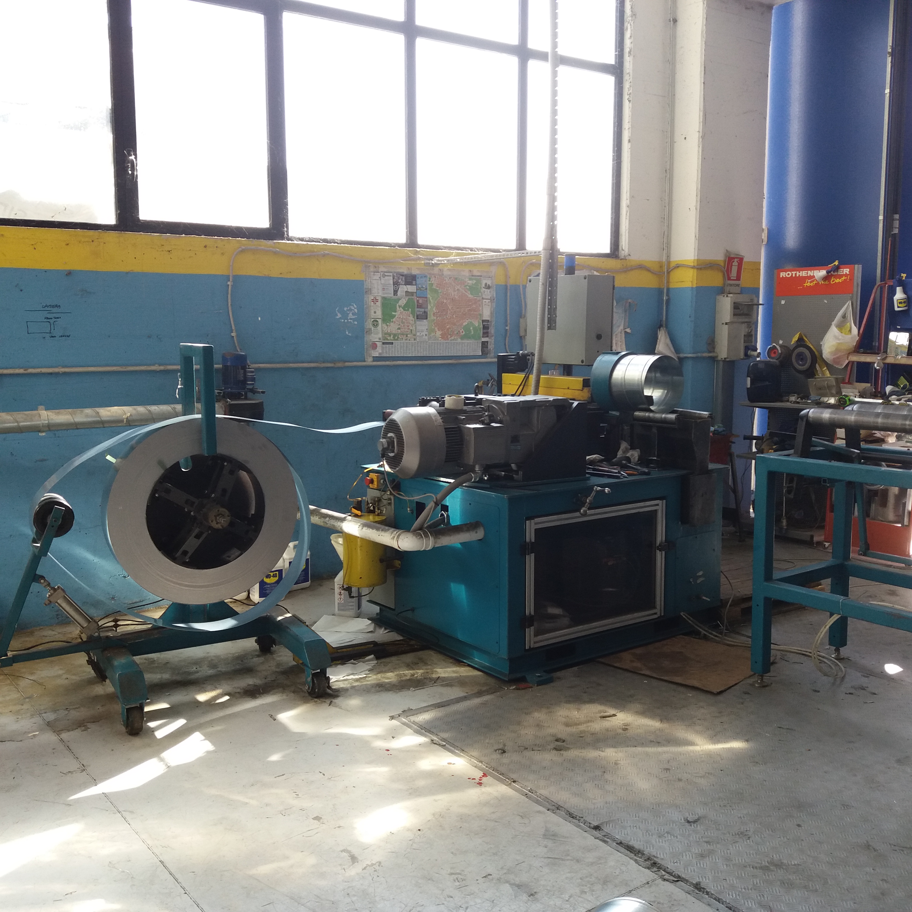 MACCHINA PER PRODUZIONE CANALI SPIRALATI CIRCOLARI  in vendita - foto 3